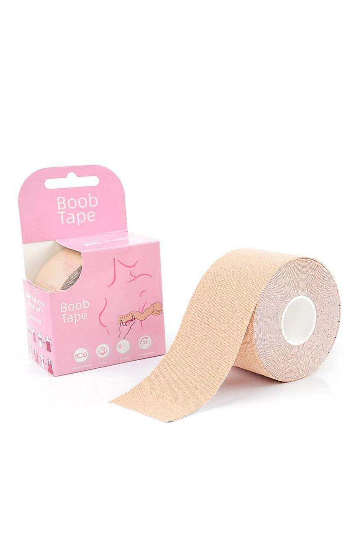 Boob Tape -  Ve Şekillendirici Bant-Ten,Bej Rengi 5Cmx5metre