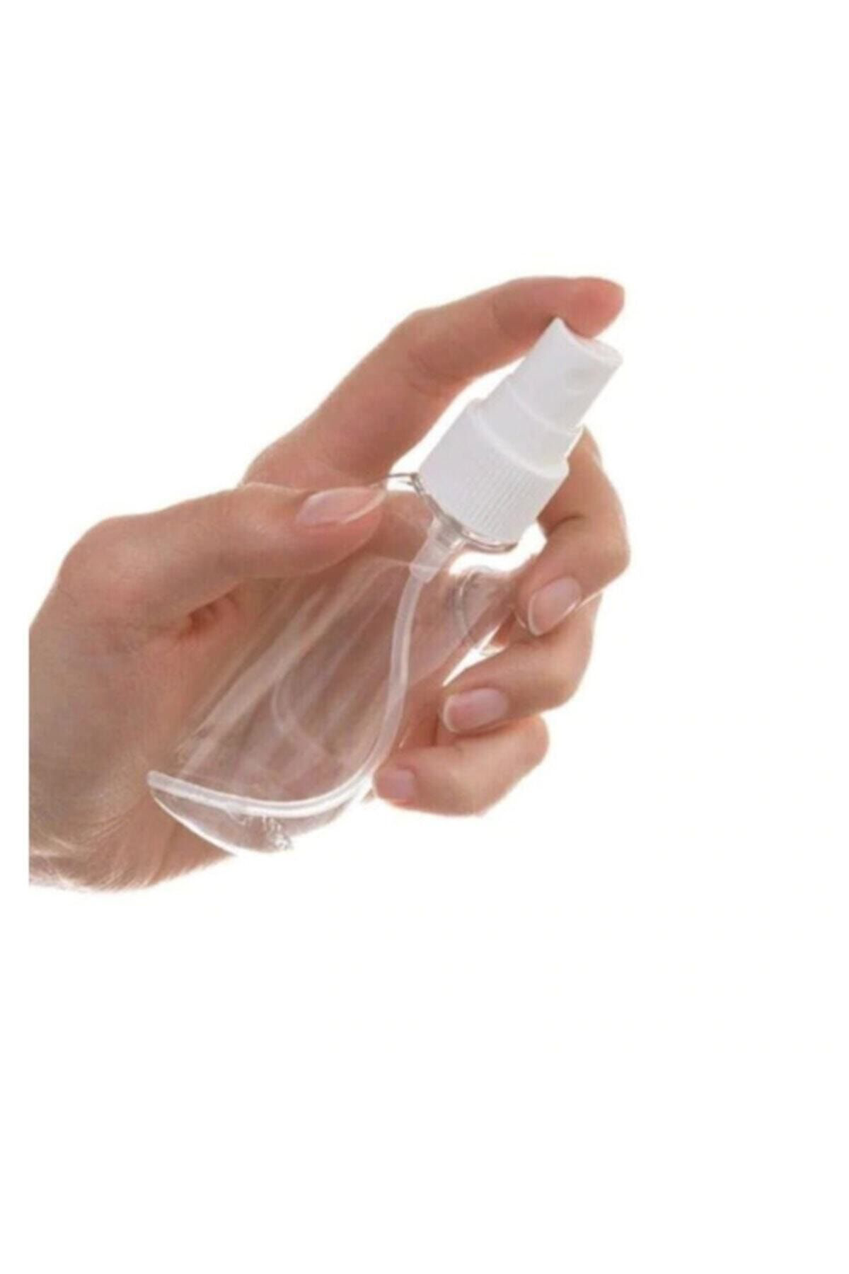 Güvenç Ambalaj Boş Şeffaf Sprey Şişesi 50 Adet-100Ml