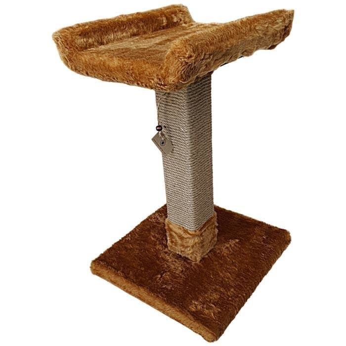 Botar  Relax Tirmalama Kedi Yataği 40-40-50Cm Camel