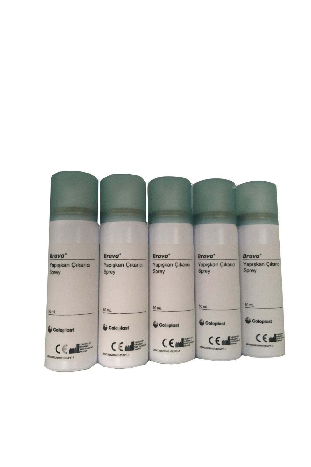 Coloplast Brava Yapişkan Çikarici Sprey 50 Ml X 5 Adet