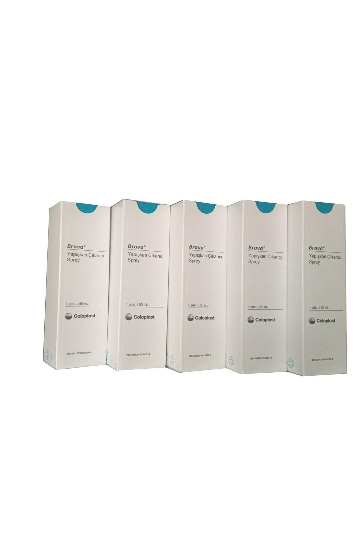 Coloplast Brava Yapişkan Çikarici Sprey 50 Ml X 5 Adet