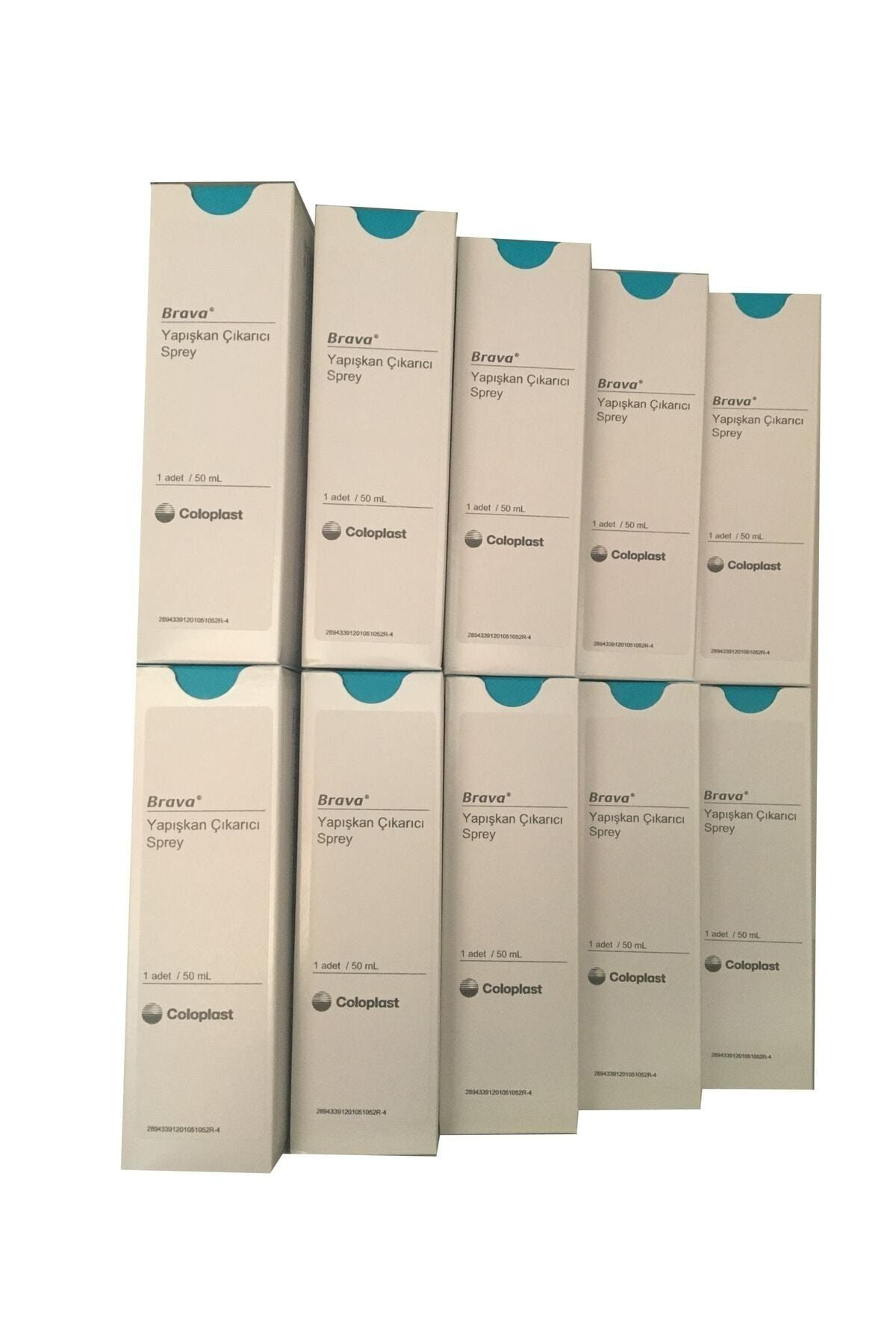 Coloplast Brava Yapişkan Çikarici Sprey 50 Ml X 10 Adet