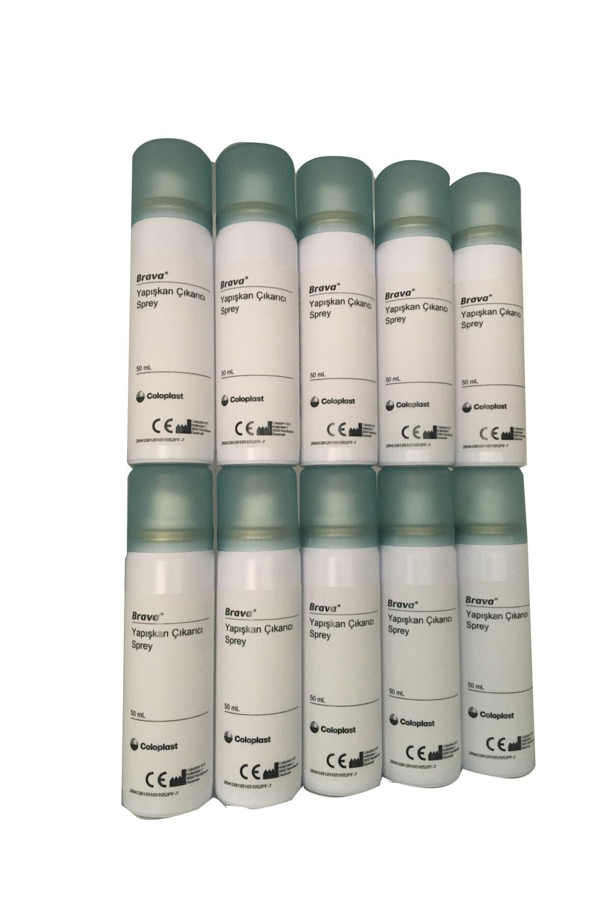 Coloplast Brava Yapişkan Çikarici Sprey 50 Ml X 10 Adet