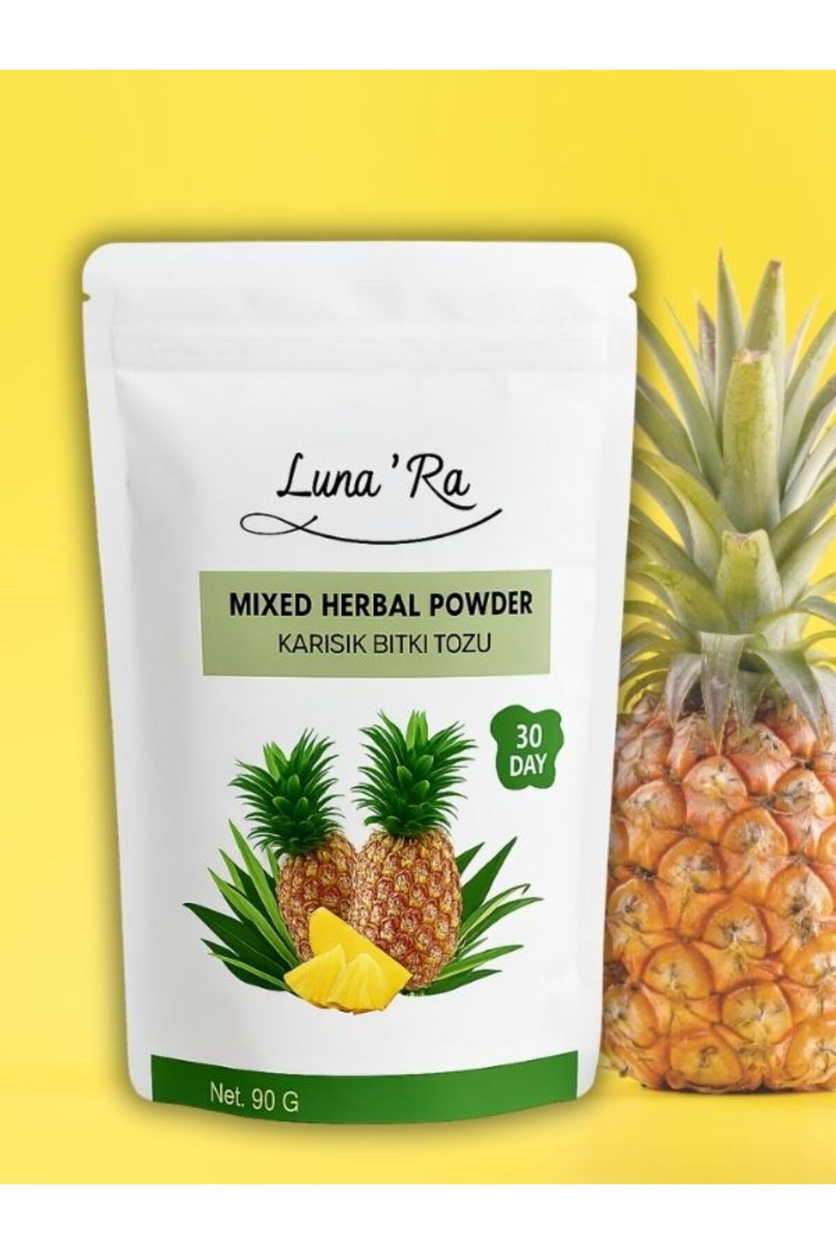Lunara Desing Bromelain Ananas İçeren Detoks Form Çayi 1 Aylik Kullanim