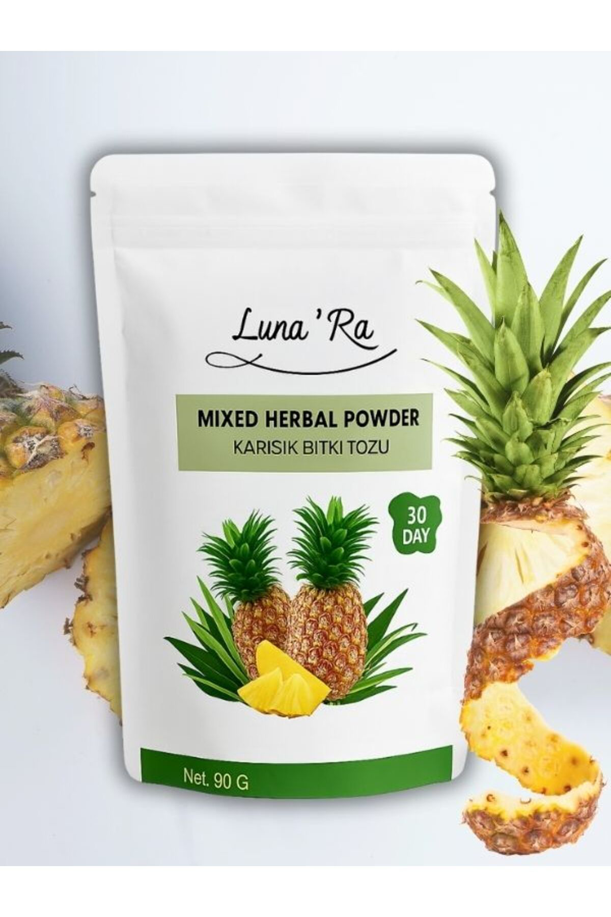Lunara Desing Bromelain Ananas İçeren Detoks Form Çayi 1 Aylik Kullanim