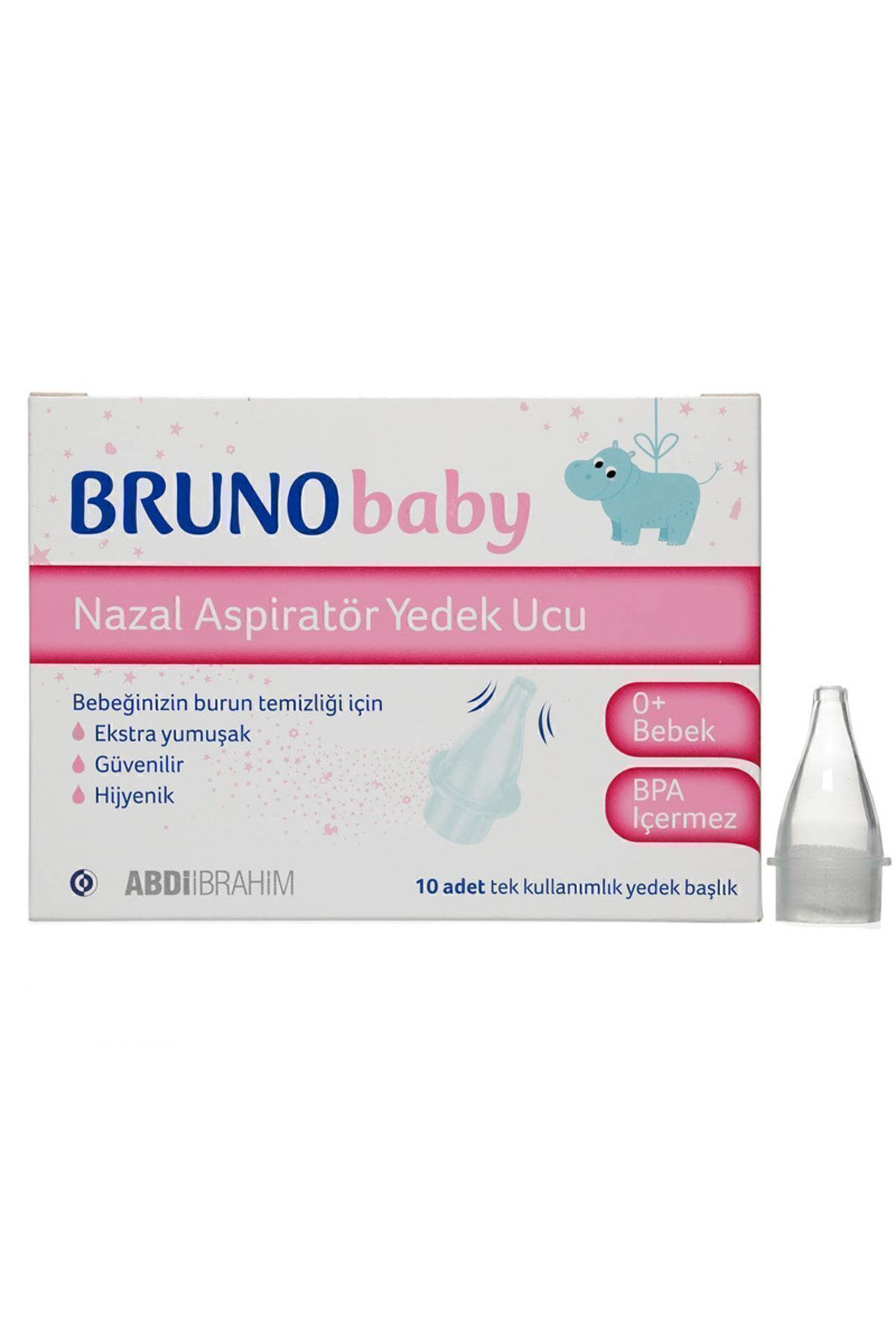 Abdiibrahim Bruno Baby Nazal Aspiratör Yedek Ucu (10 Adet)