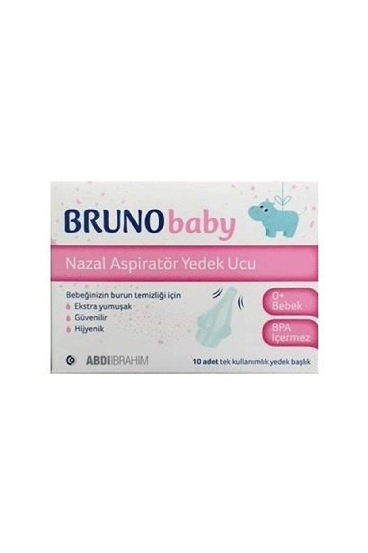 Bruno Baby  Nazal Aspiratör Yedek Ucu 10'Lu