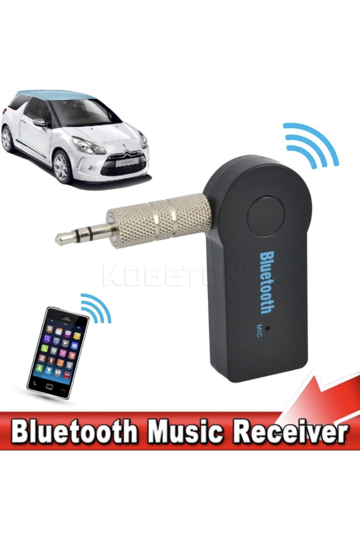Rosepremium Bs-09 Bluetooth Aux Araç Kiti