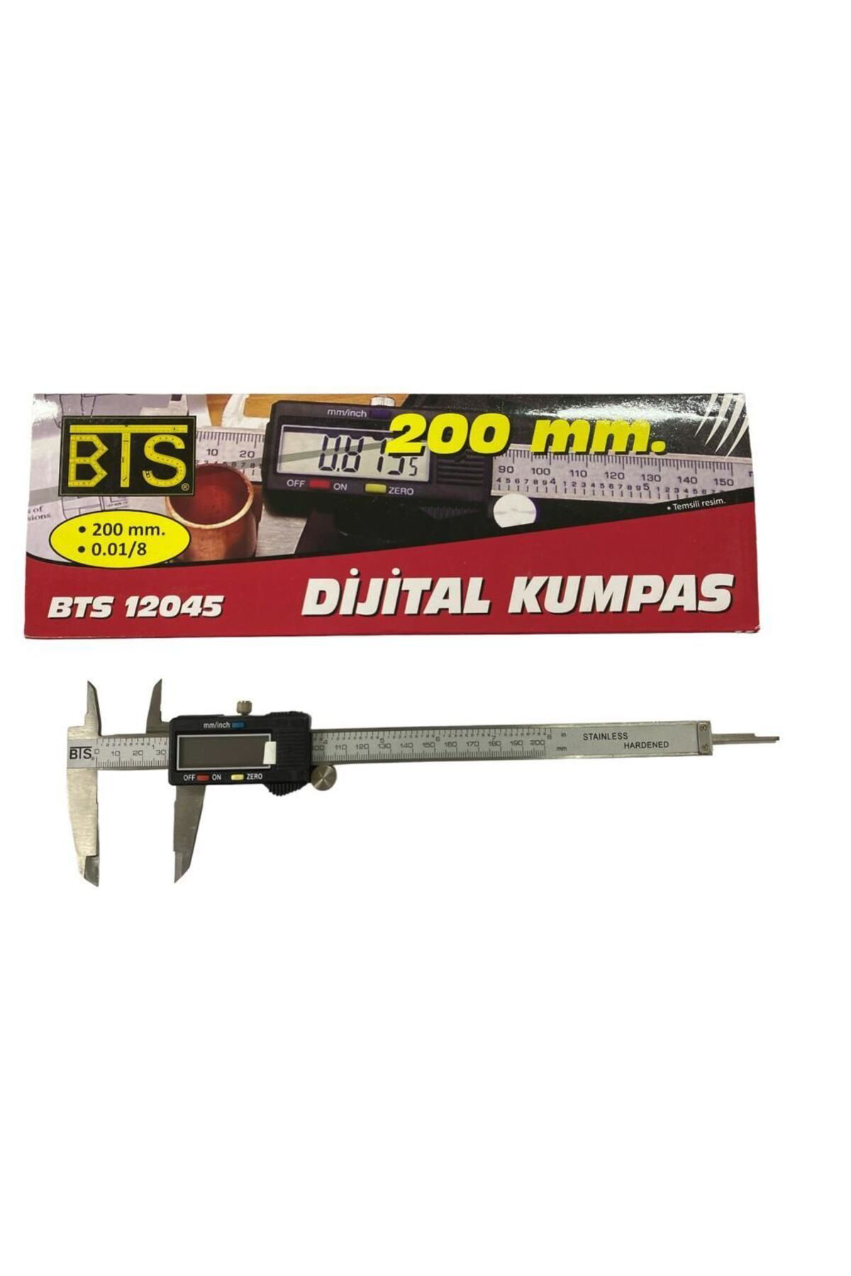 K&A Bts 12045 Dijital Kumpas 200 Mm