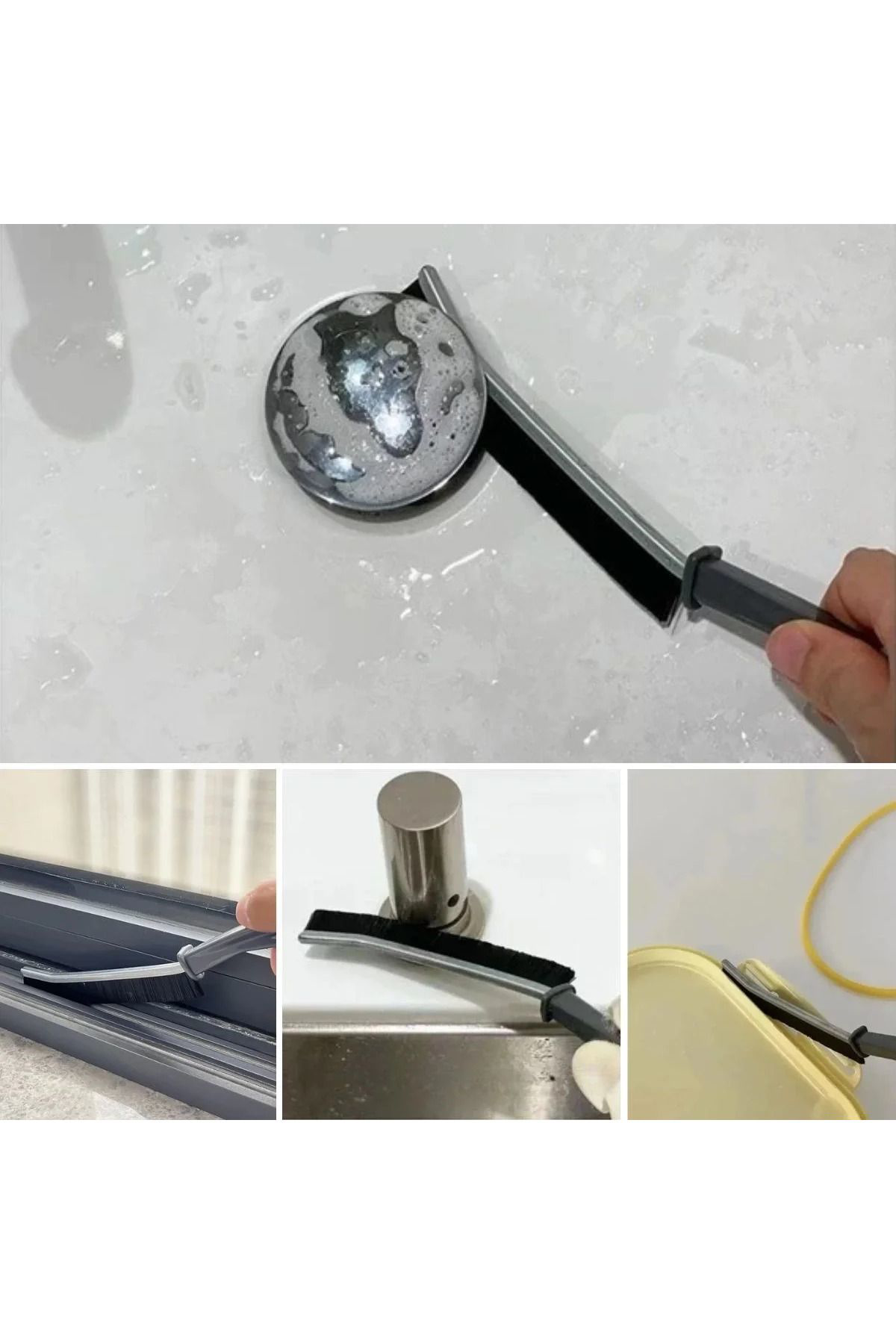 Pamiravm Buffer® 2Li Çok Amaçli Multi İnce Temizlik Firçasi Derz Arasi Ban