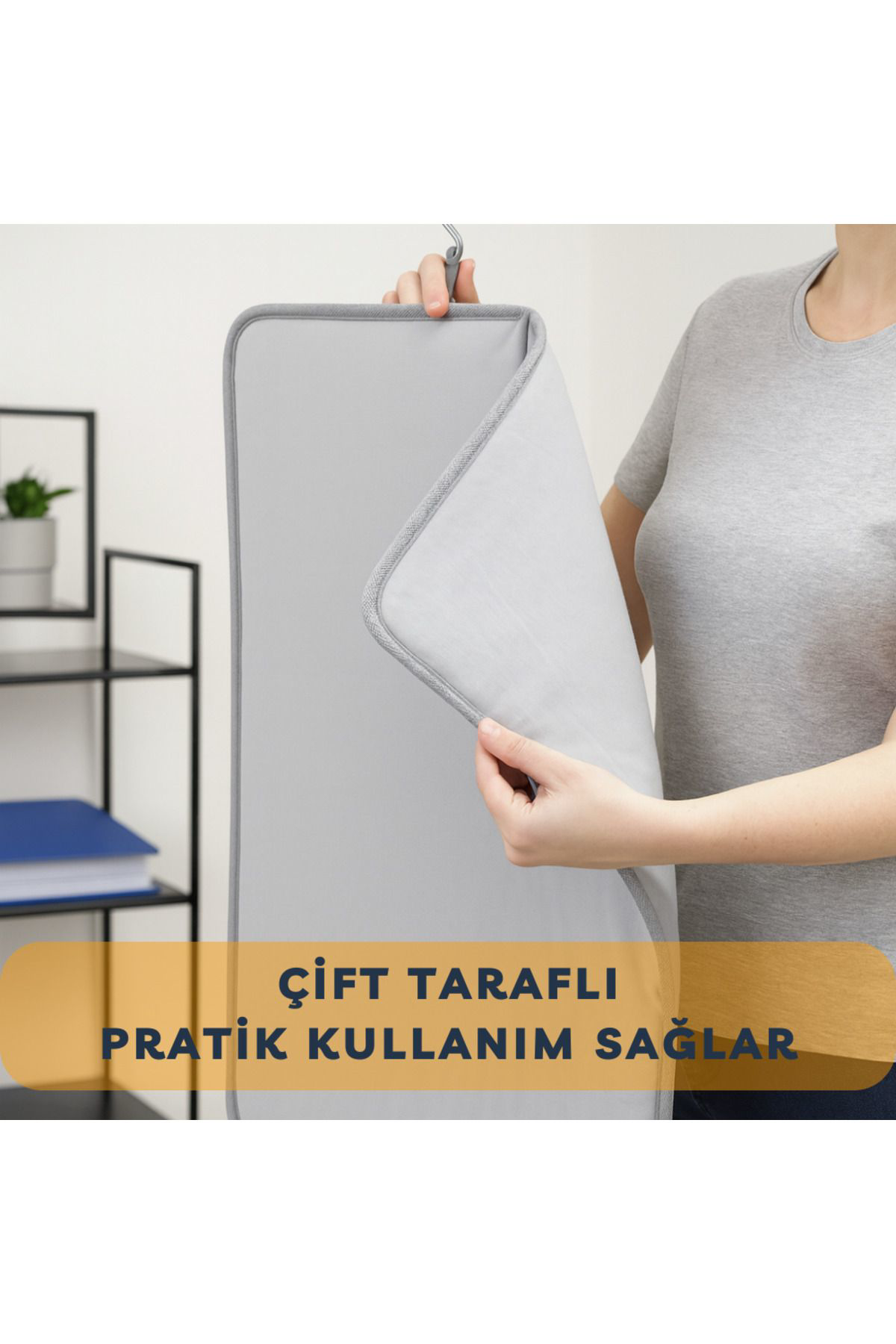 Beylini Buharli Dikey Ütü Mati 5 Katman Asilabilir Yanmaz Çift Tarafli Ke