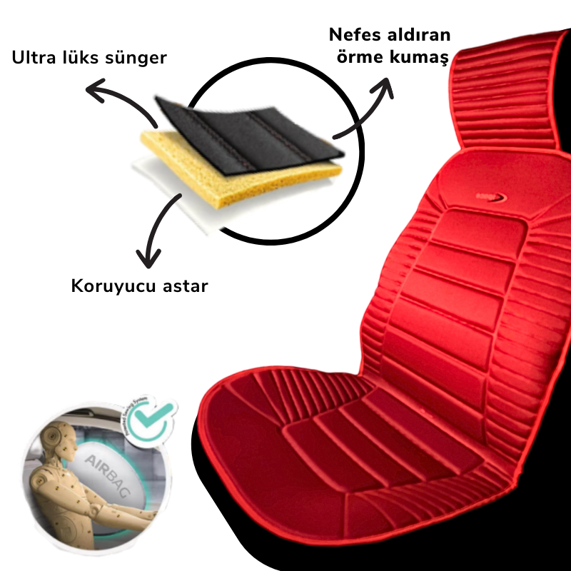Drs Tuning Bumerang Minder 2'Li Set Kirmizi / Klmny58