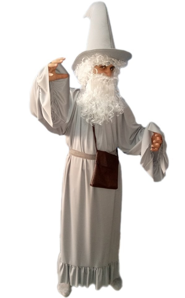 Kostüm Sarayi Büyücü Gandalf Kostümü Yetişkin