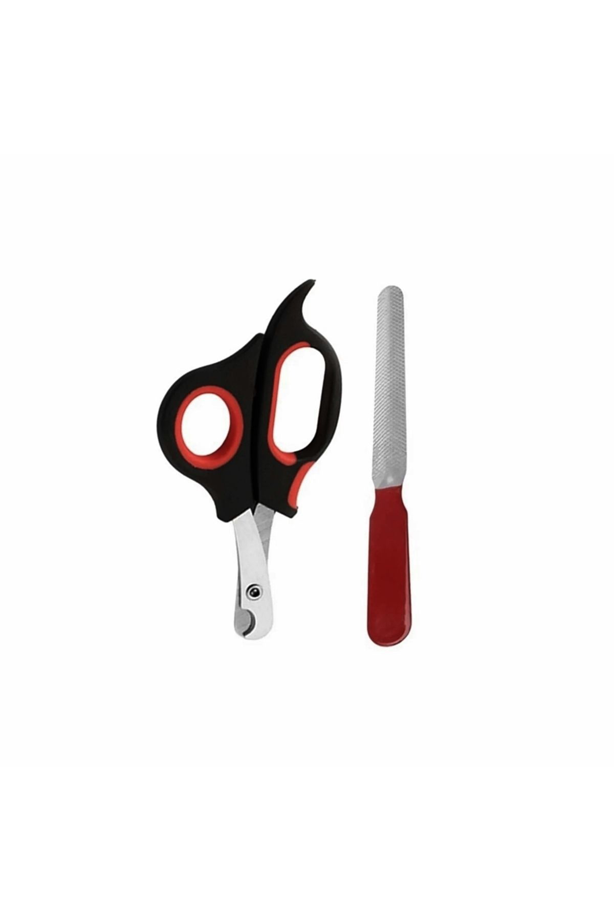 Orqinel Büyük Boy Törpülü Kedi Köpek Tirnak Makasi 14 Cm-14 Cm Kirmizi