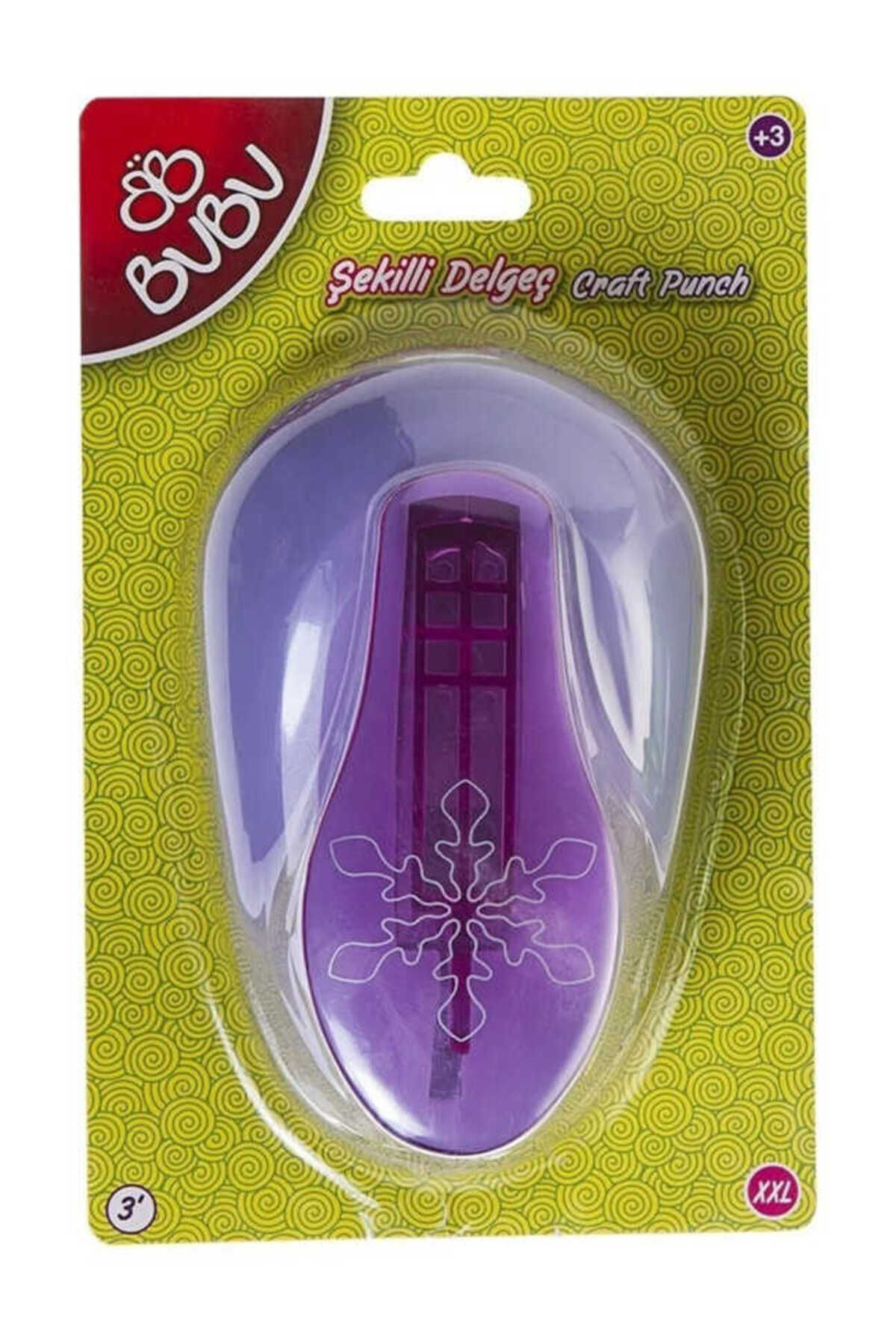 Bubu Büyük Şekilli Delgeç Kar Tanesi Xxl Basim Çapi 7.6 Cm