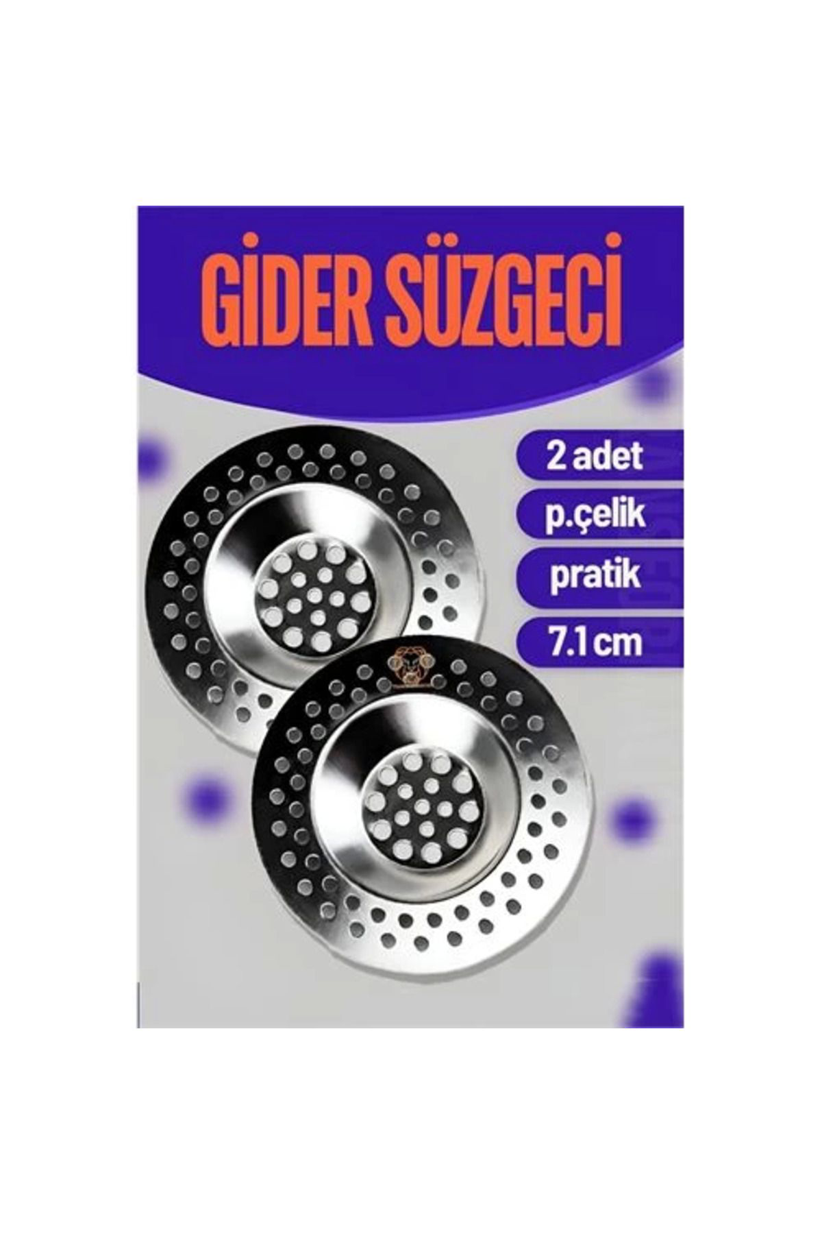 Pamiravm Bx Çelik Lavabo Süzgeci 2 Adet