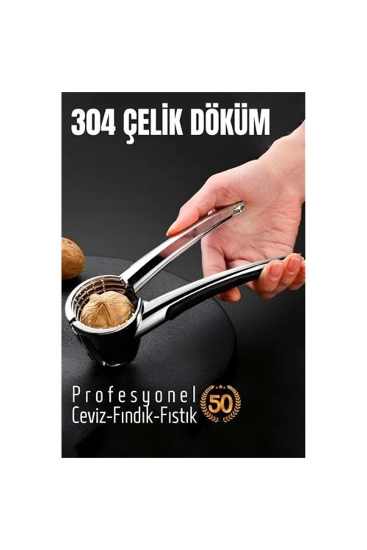 Pamiravm Bx Findik Ve Ceviz Kirici 304 Paslanmaz Çelik