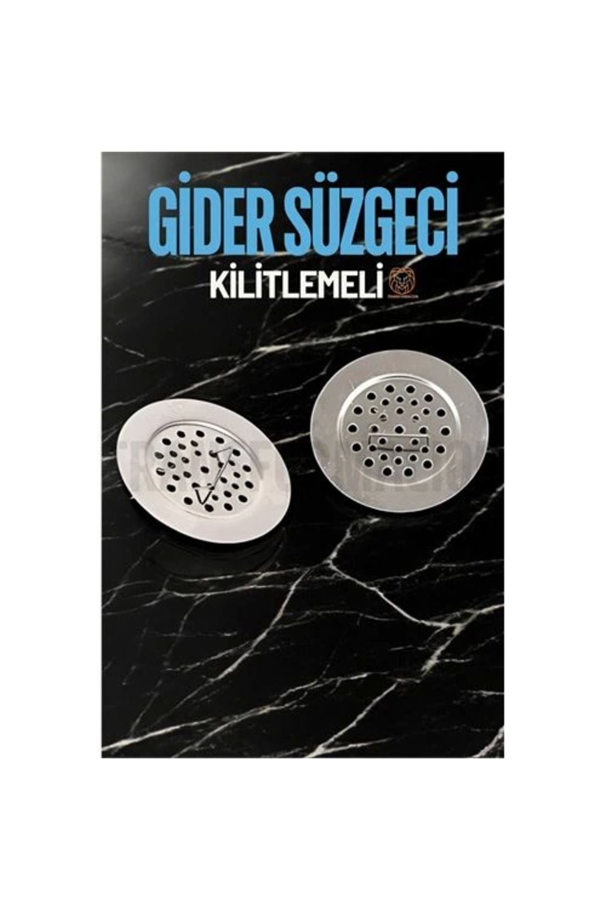 Pamiravm Bx Kilitlenebilir Metal Lavabo Evye Süzgeci 2 Adet