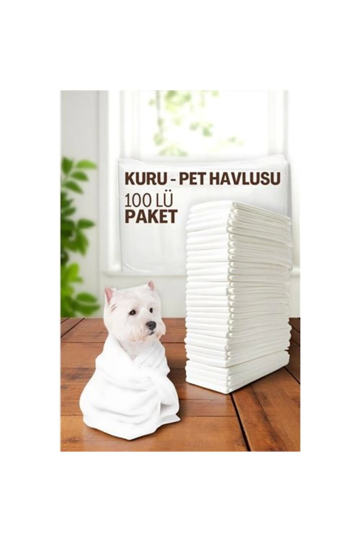 Pamiravm Bx Pet Havlusu - Kedi Köpek Banyo Havlusu Tek Kullanimlik Kuru Ha