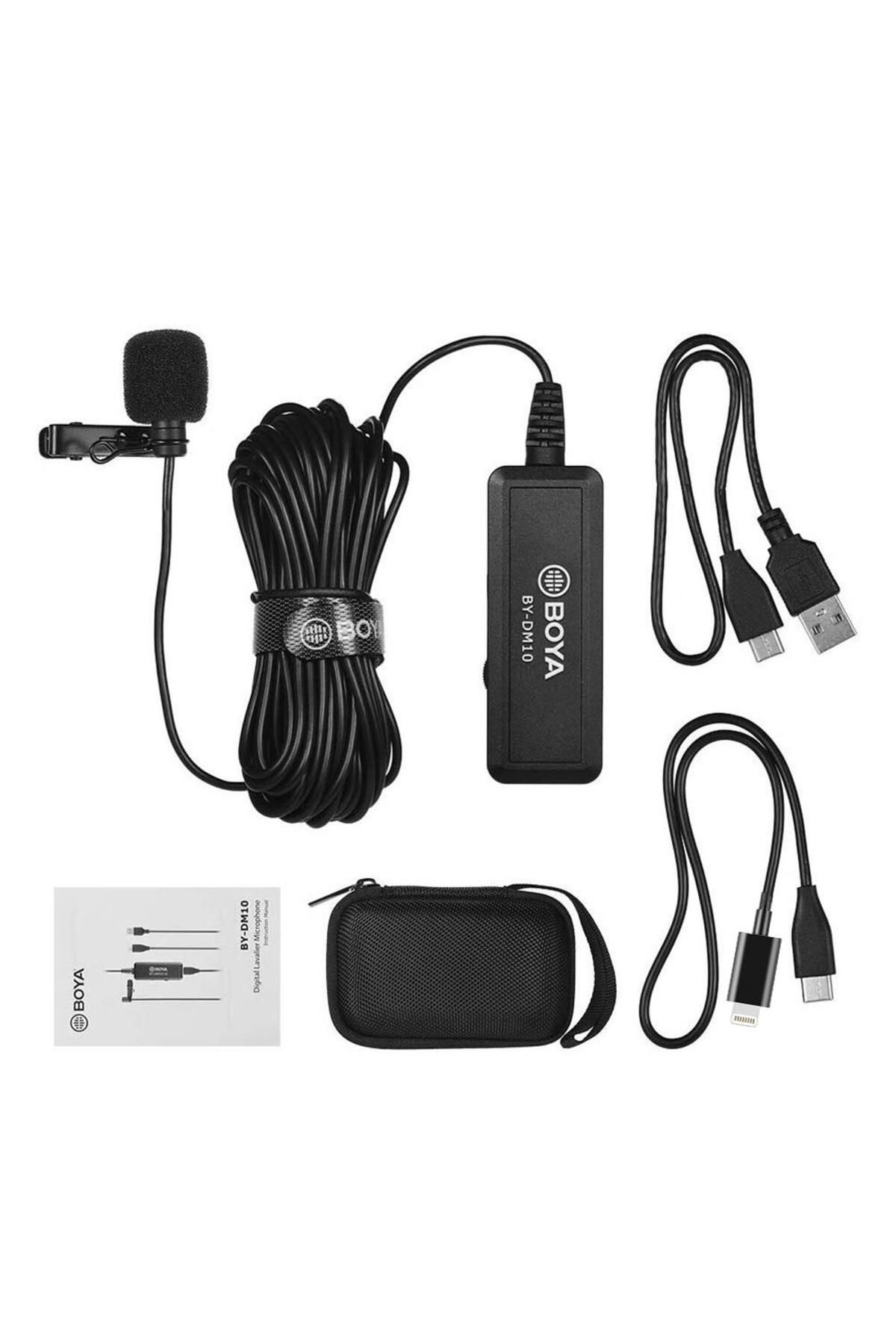 By-dm10 Pc Iphone Telefon Yaka Mikrofonu