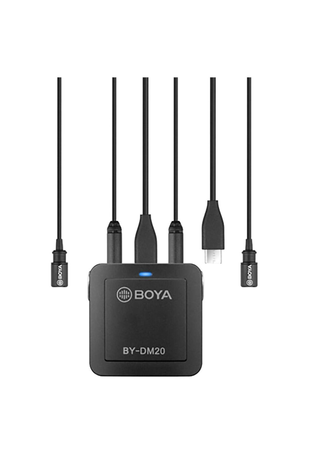 By-dm20 Pc Telefon Ikili Yaka Mikrofonu Kit