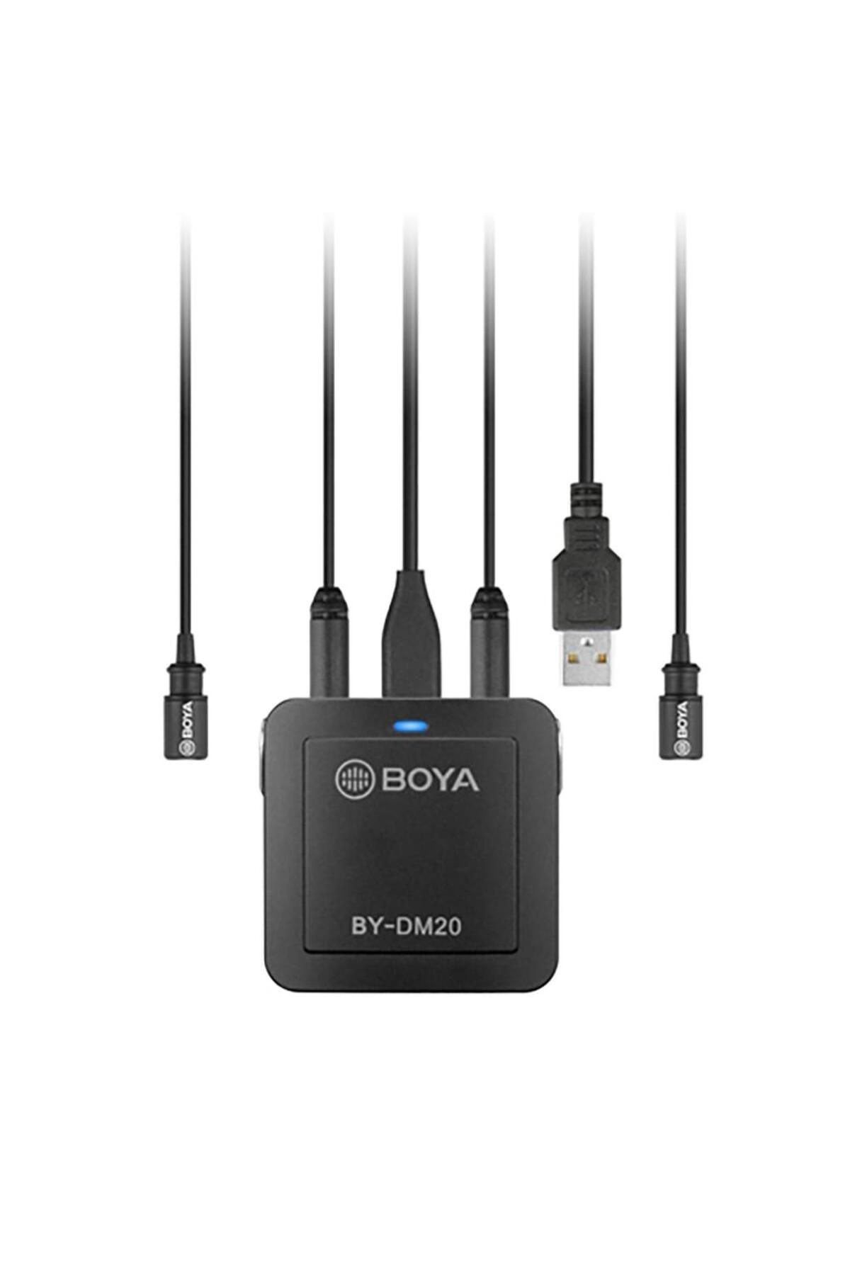 By-dm20 Pc Telefon Ikili Yaka Mikrofonu Kit