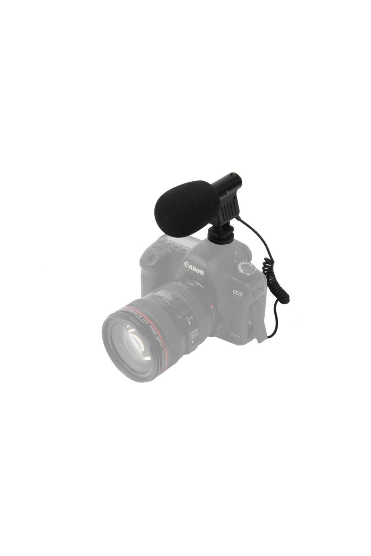 By-vm01 Condenser Video Fotoğraf Makinesi Kamera Mikrofonu