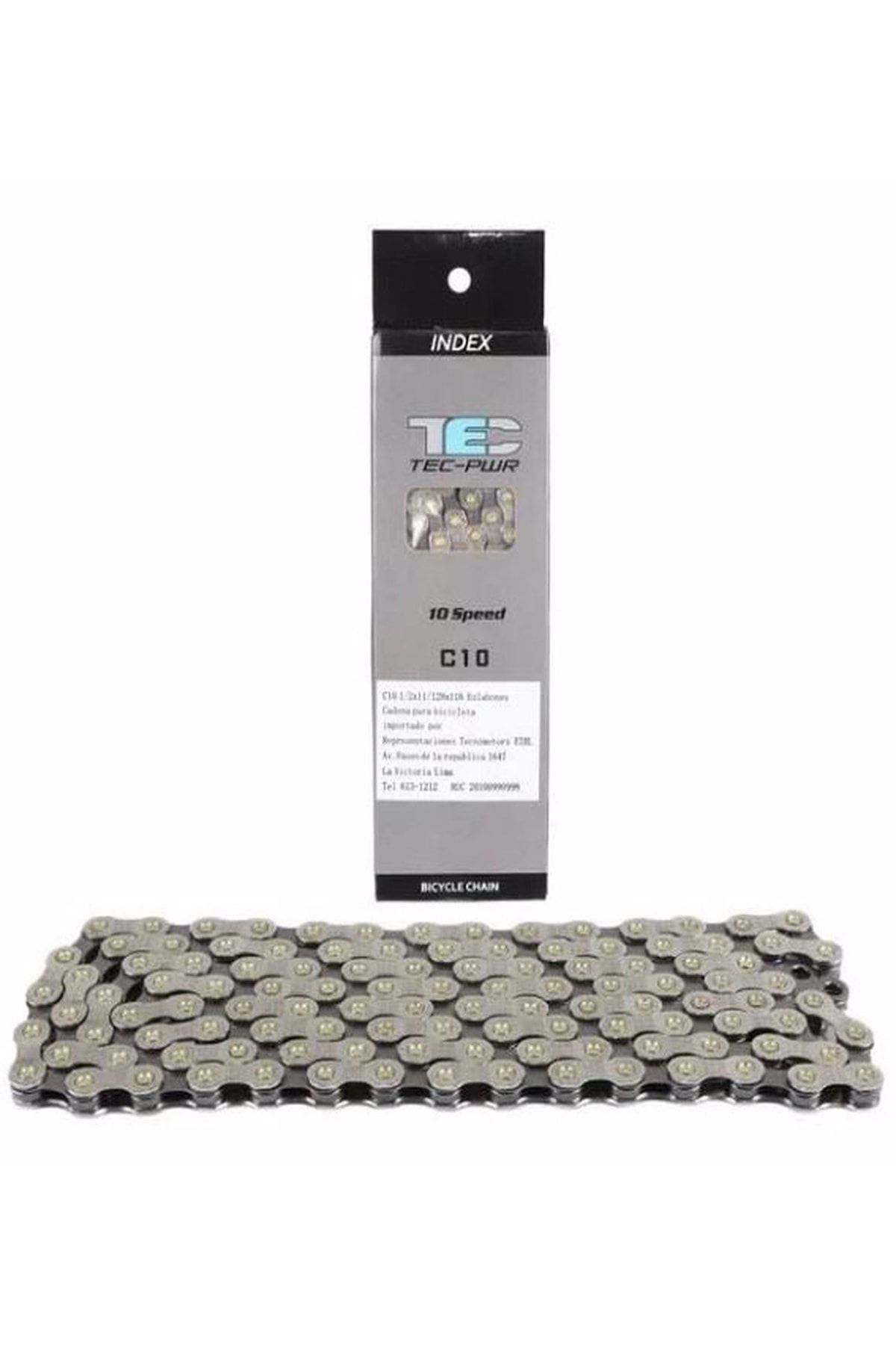 Tec C10 10Lu 116L Bisiklet Zinciri Powerlink