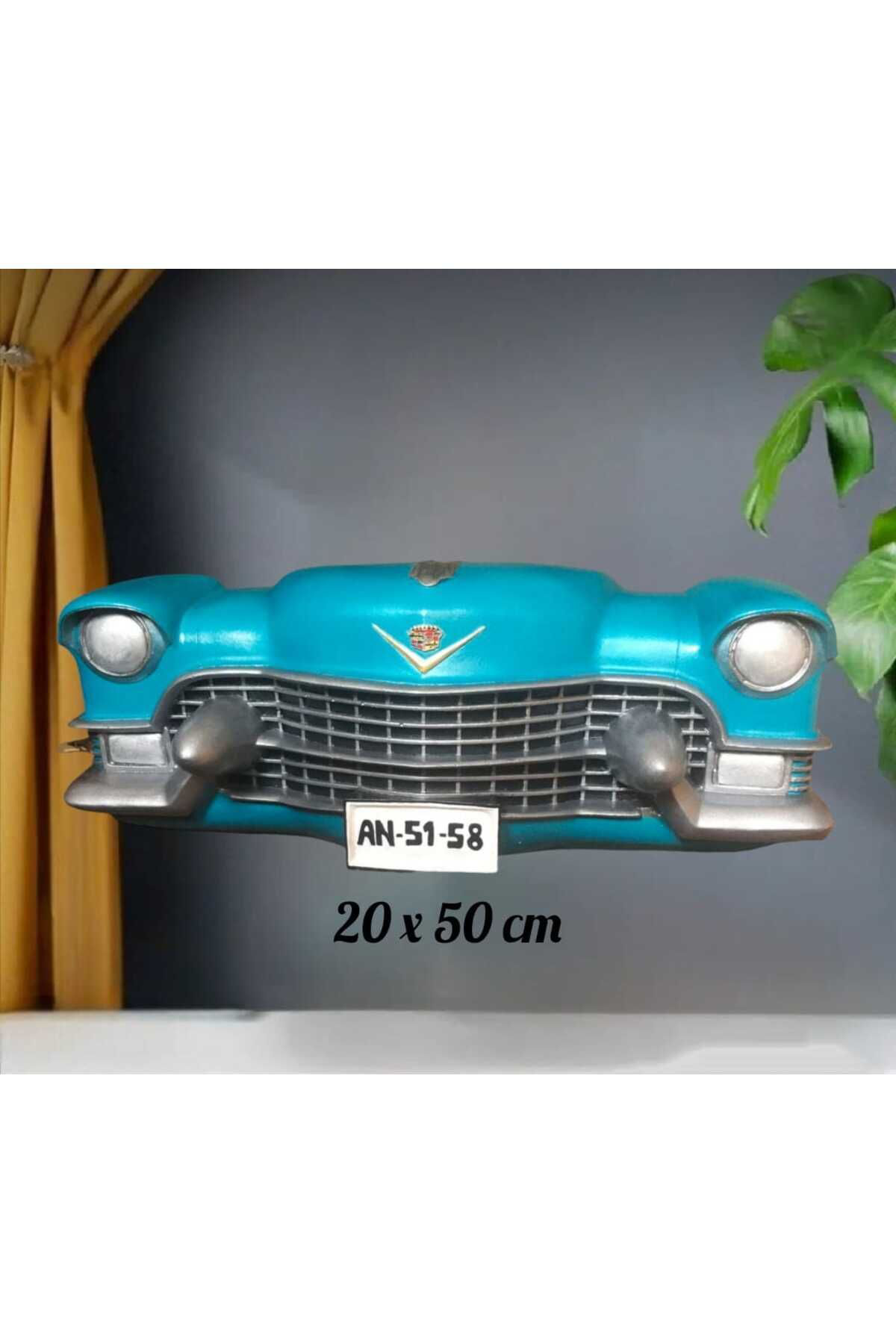 Dodemert Home Cadillac Duvar Klasik Araba Dekor Polyester Duvar &Masa Dekorasyo