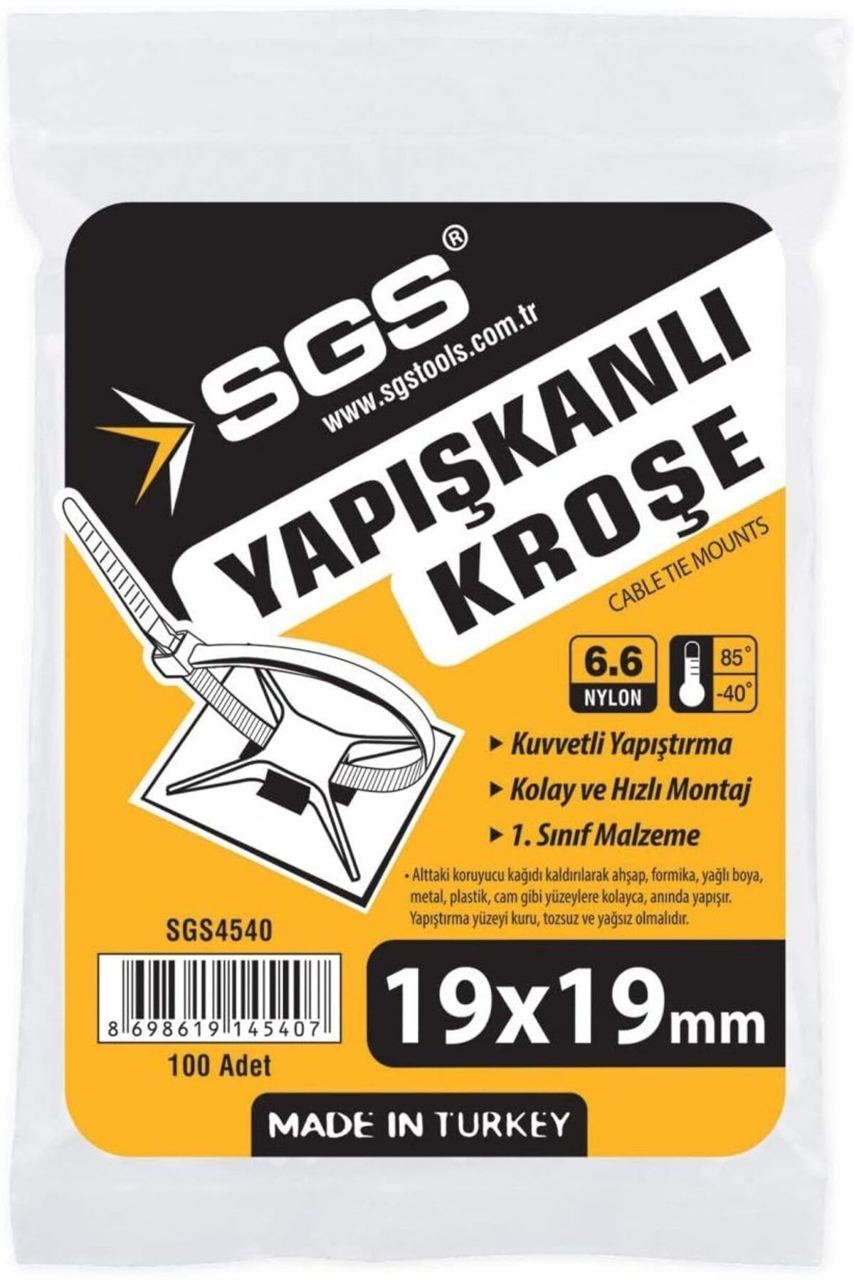 Çağur NAYLON KABLO BAĞI 2.5 * 100 Desingstore 1109945