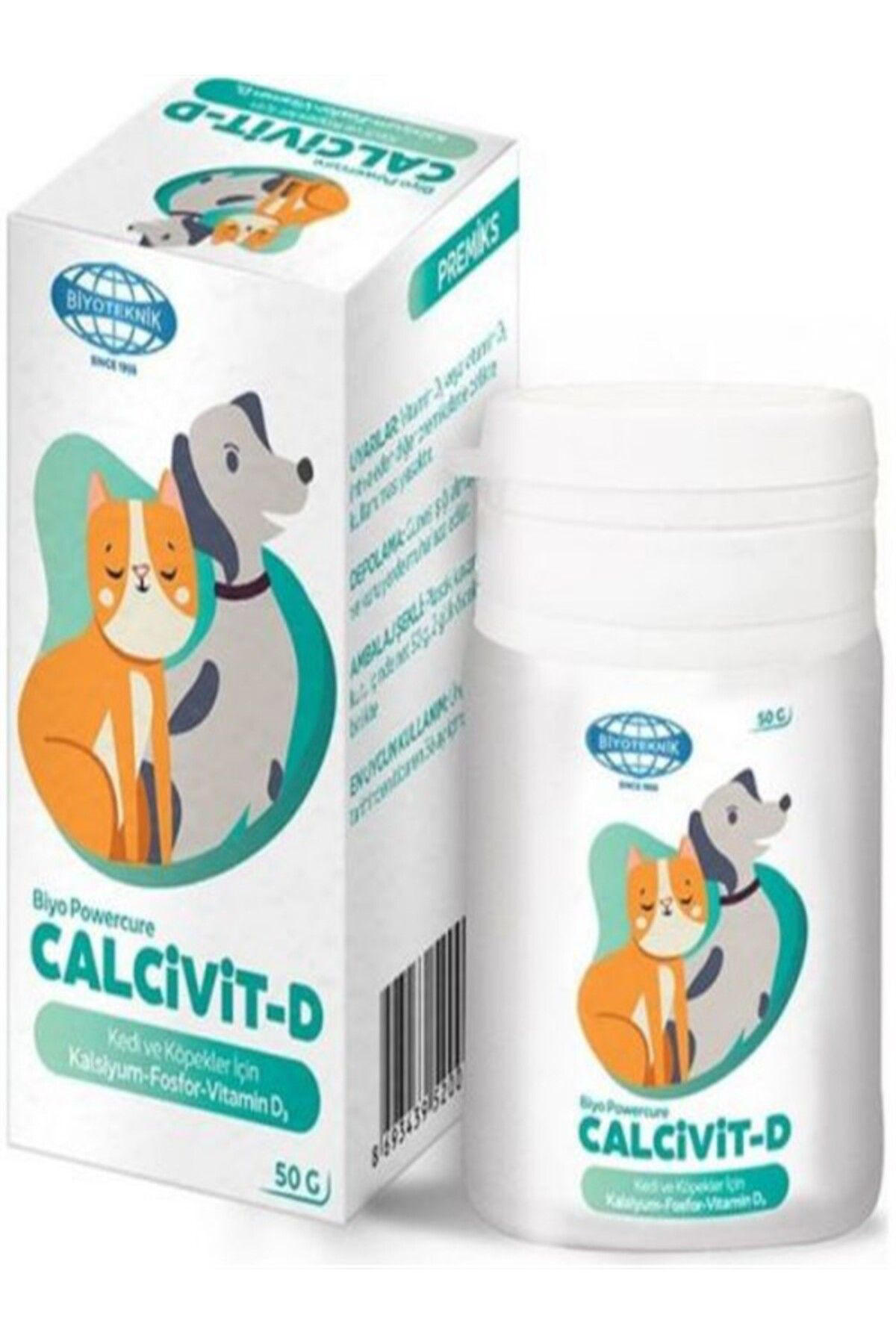 Biyopet Calcivit - D ""Kedi Ve Köpekler İçin Kalsiyum & Fosfor İhtiyaçlar