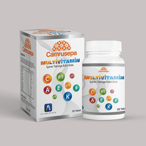 Camrusepa Multivitamin İçeren Takviye Edici Gıda 30 Tablet