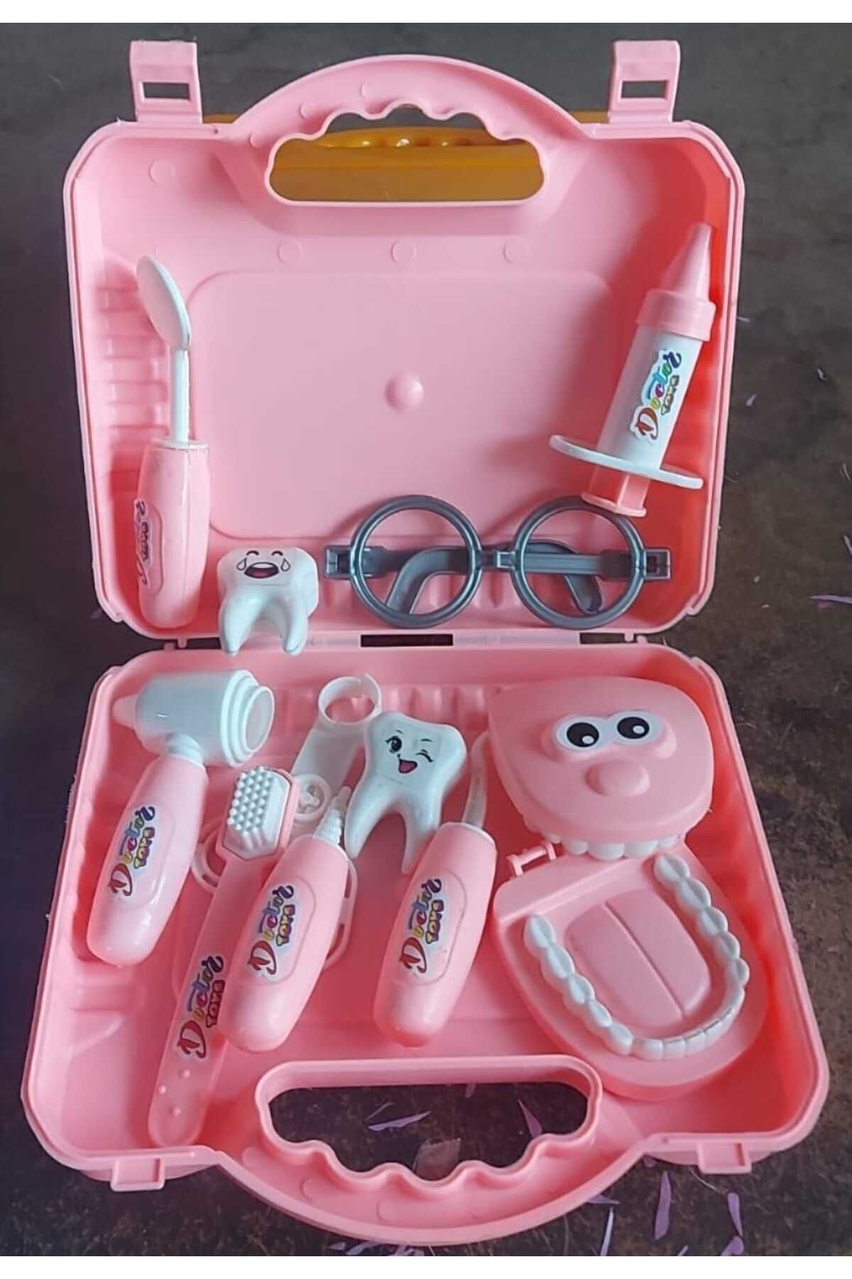 Trudi Çantali Doktor Dişçi Seti Eğitici Pembe