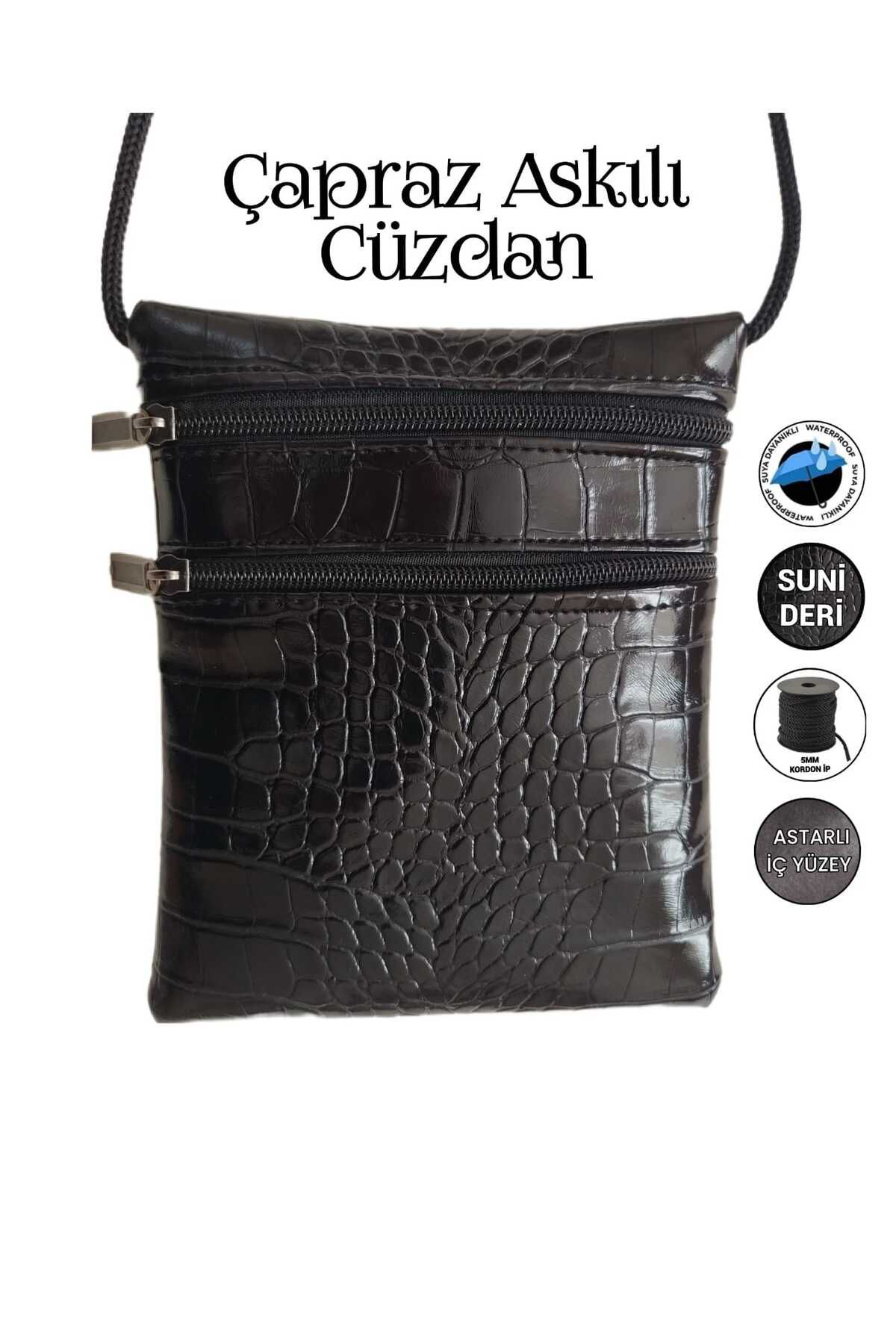 Sevbags Çapraz Askili Cüzdan