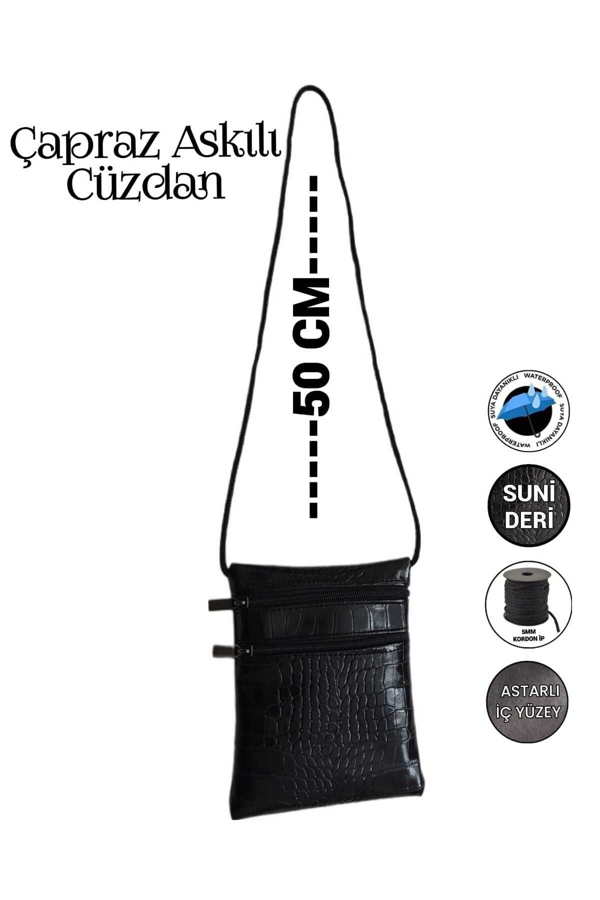 Sevbags Çapraz Askili Cüzdan