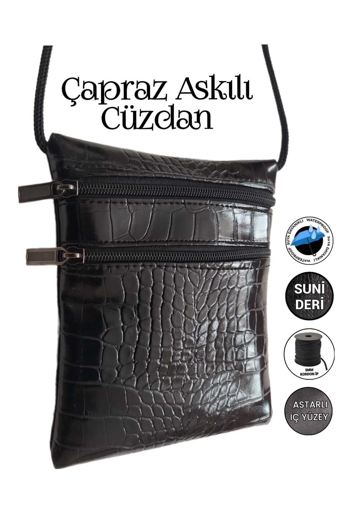 Sevbags Çapraz Askili Cüzdan