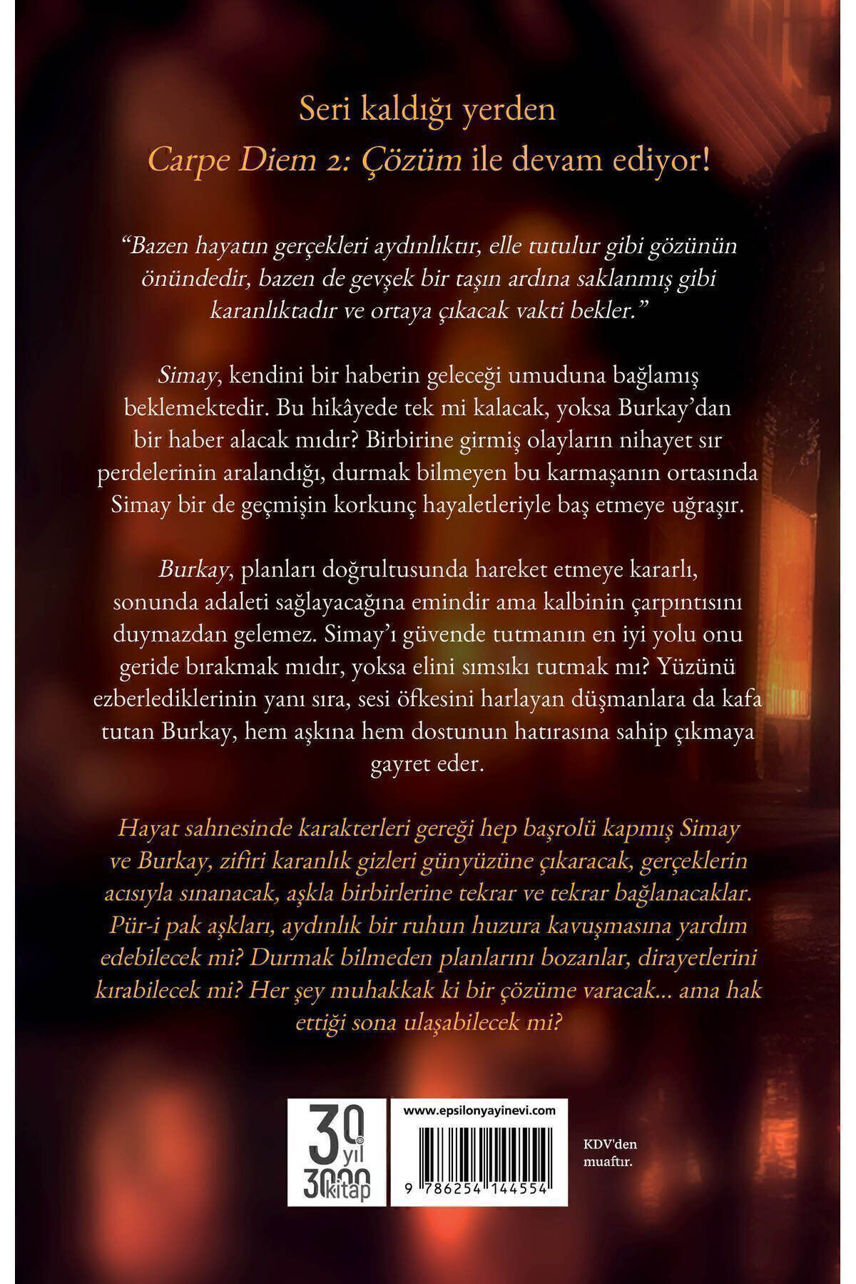 Carpe Diem 2 - Çözüm - Sevsen Ataker
