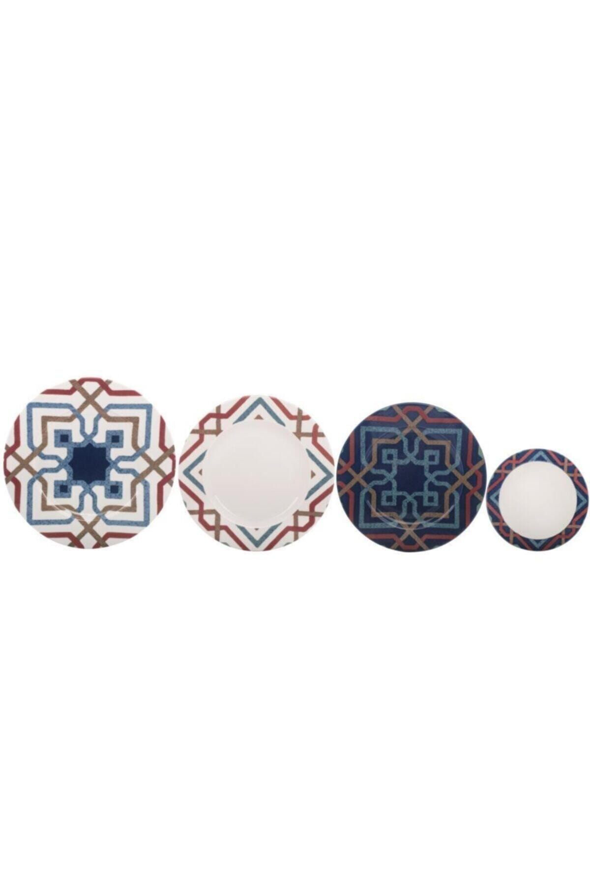 Vitale Carpet 6 Kişilik 24 Parça Yemek Takimi