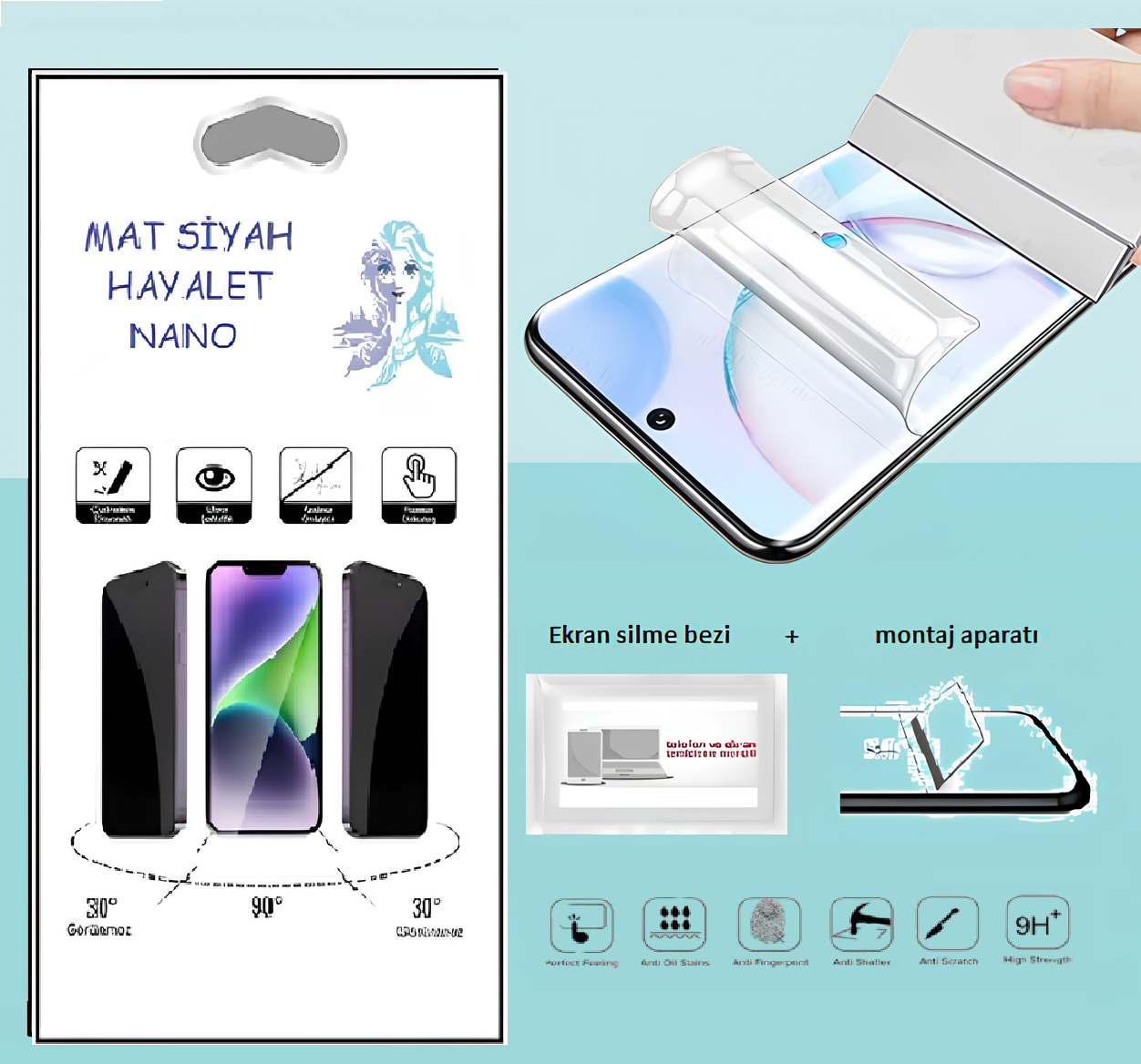 Casper Via G3 Nano Ekran Koruyucu İnce Esnek MAT HAYALET
