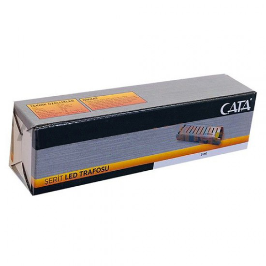 Cata  27 Amper Şerit Led Trafosu 320W Slim Fansiz
