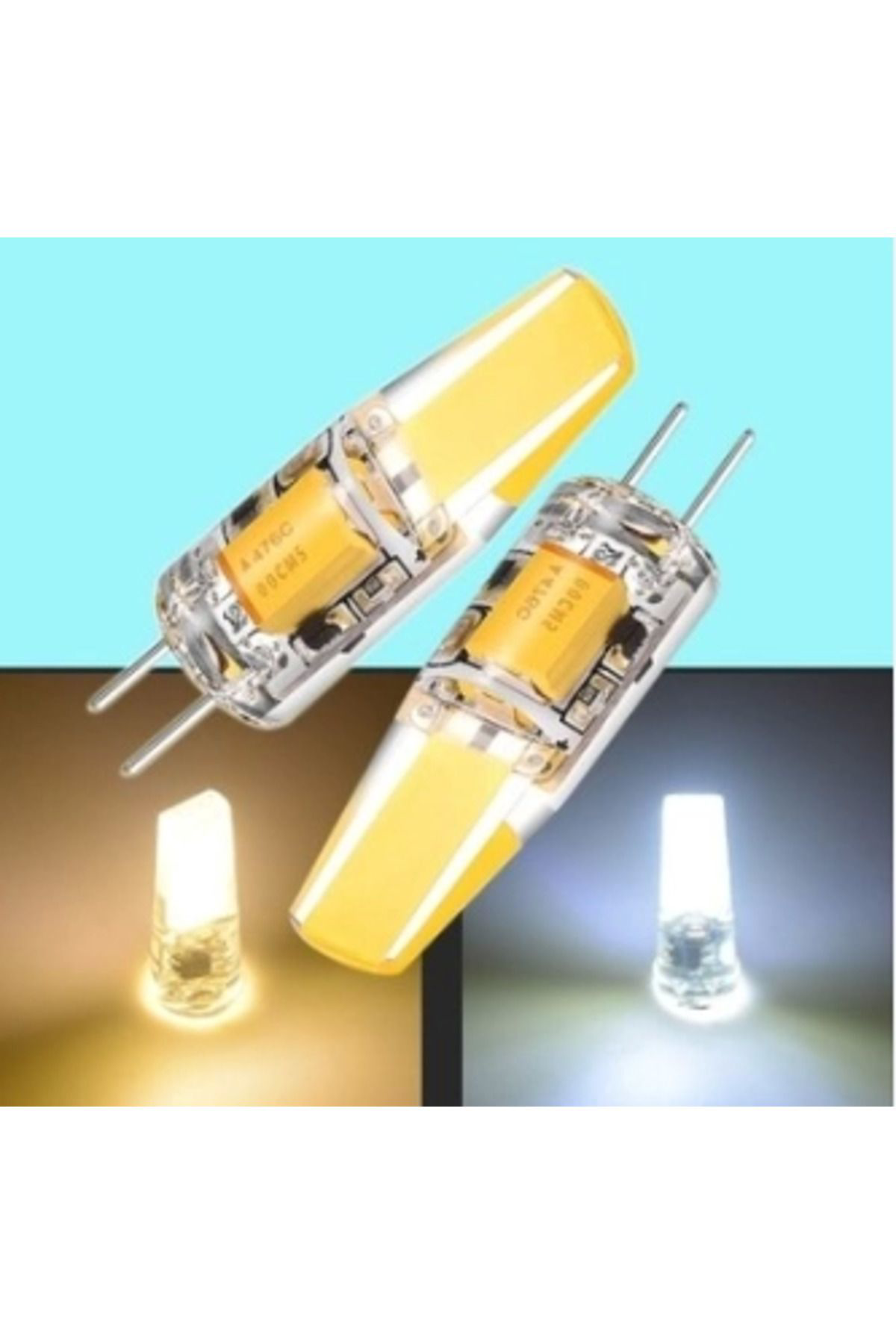 Yusuftex Cata Ct 4252 4W Led Kapsül Ampul G4 Duy 3200K Gün İşiği