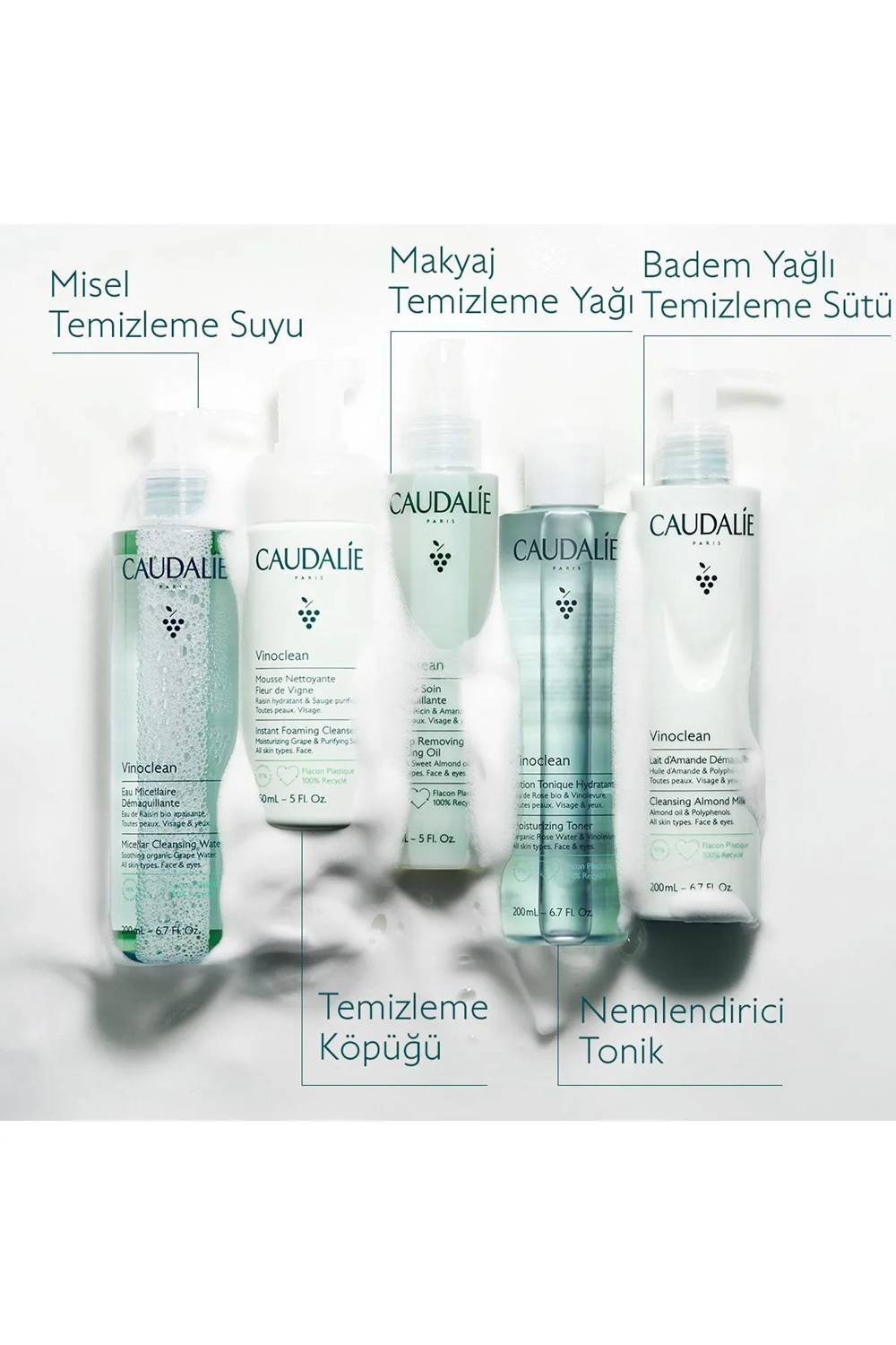 Caudalie  Vinoclean Makyaj Temizleme Yaği 150 Ml