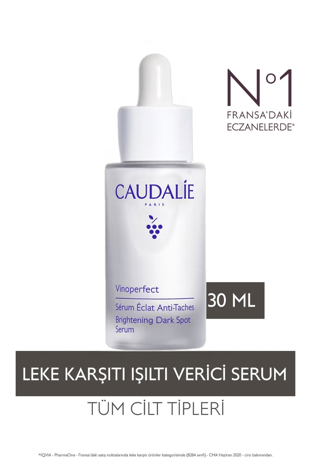 Caudalie  Vinoperfect Leke Karşiti İşilti Verici Serum 30 Ml