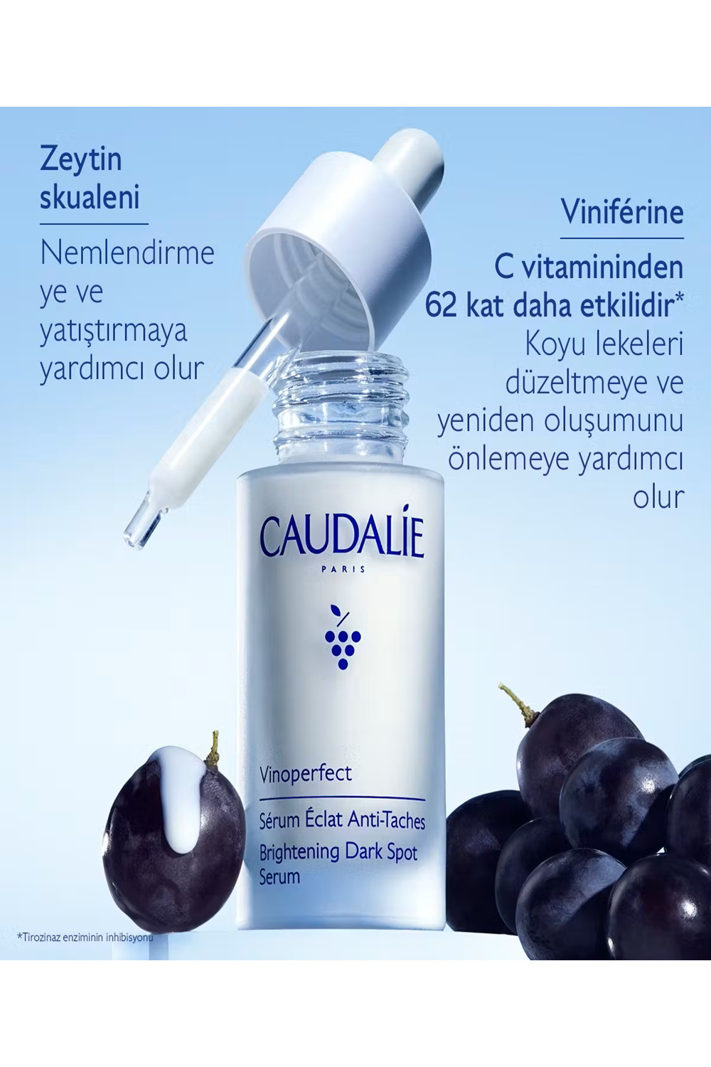 Caudalie  Vinoperfect Leke Karşiti İşilti Verici Serum 30 Ml