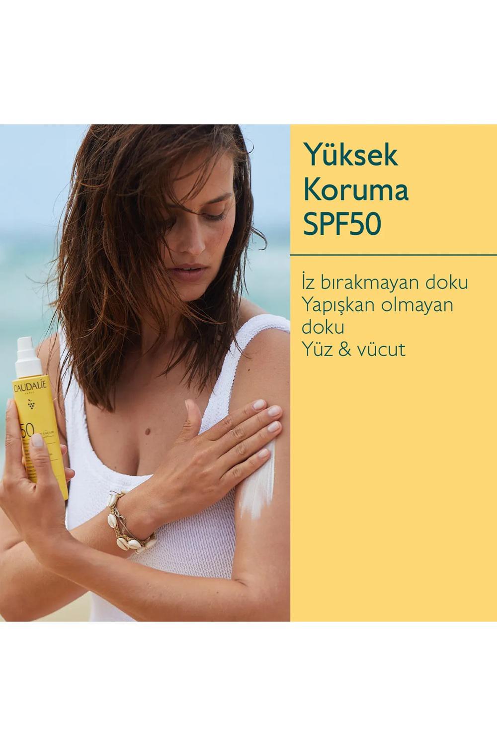 Caudalie  Vinosun Protect Yüksek Koruma Sağlayan Güneş Spreyi Spf5