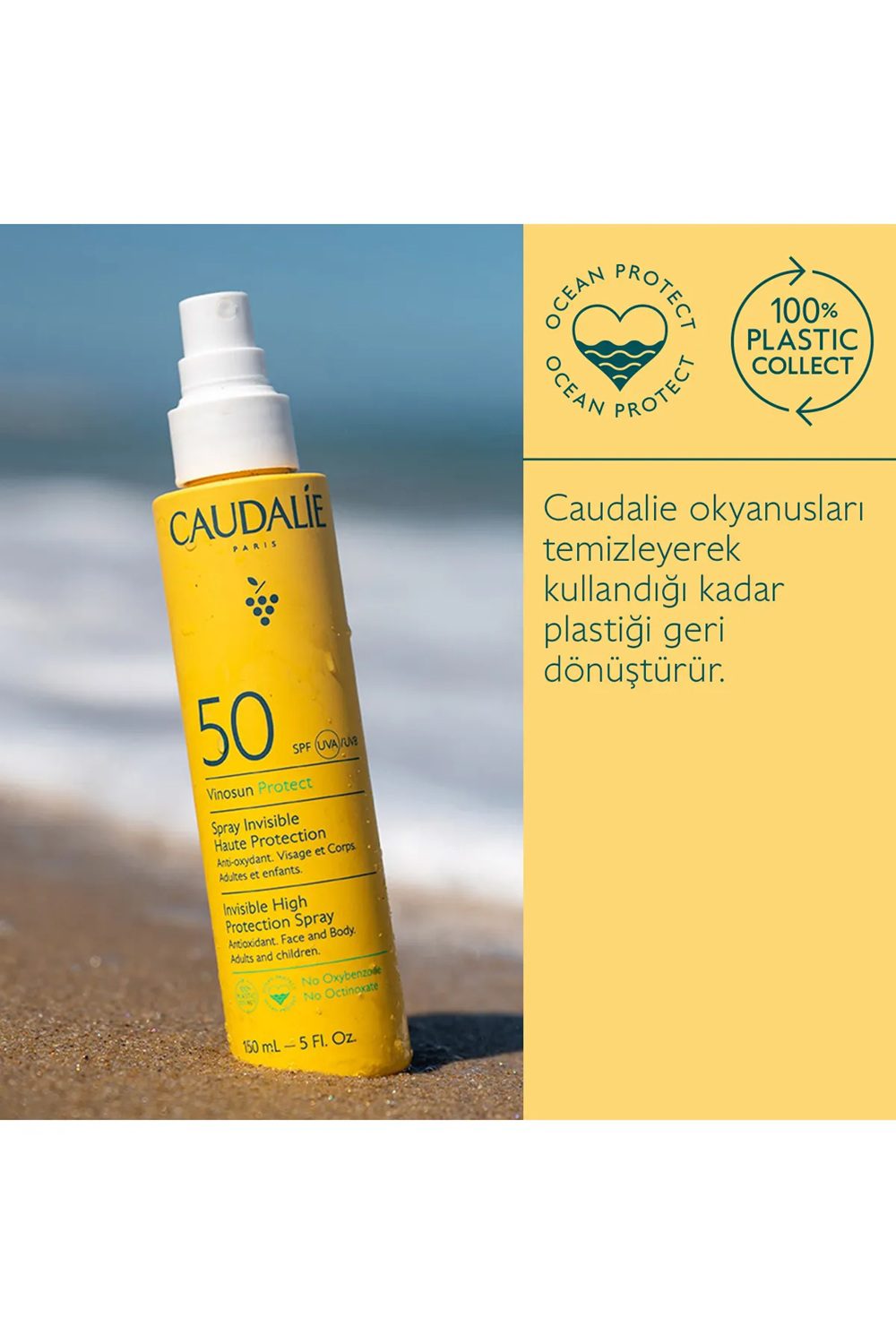 Caudalie  Vinosun Protect Yüksek Koruma Sağlayan Güneş Spreyi Spf5