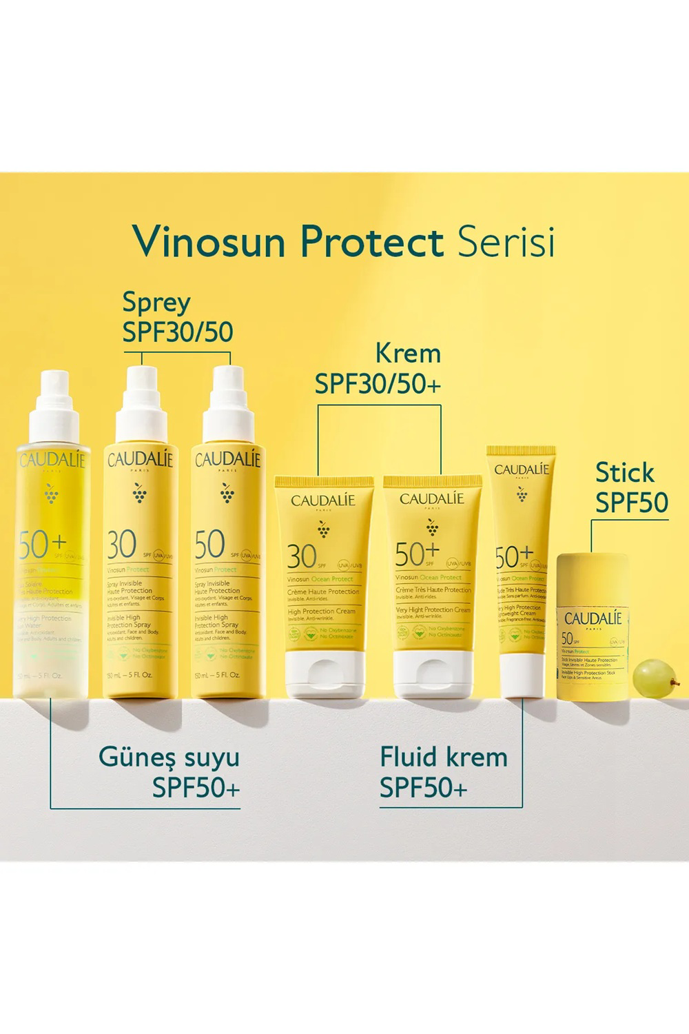 Caudalie  Vinosun Protect Yüksek Koruma Sağlayan Güneş Spreyi Spf5