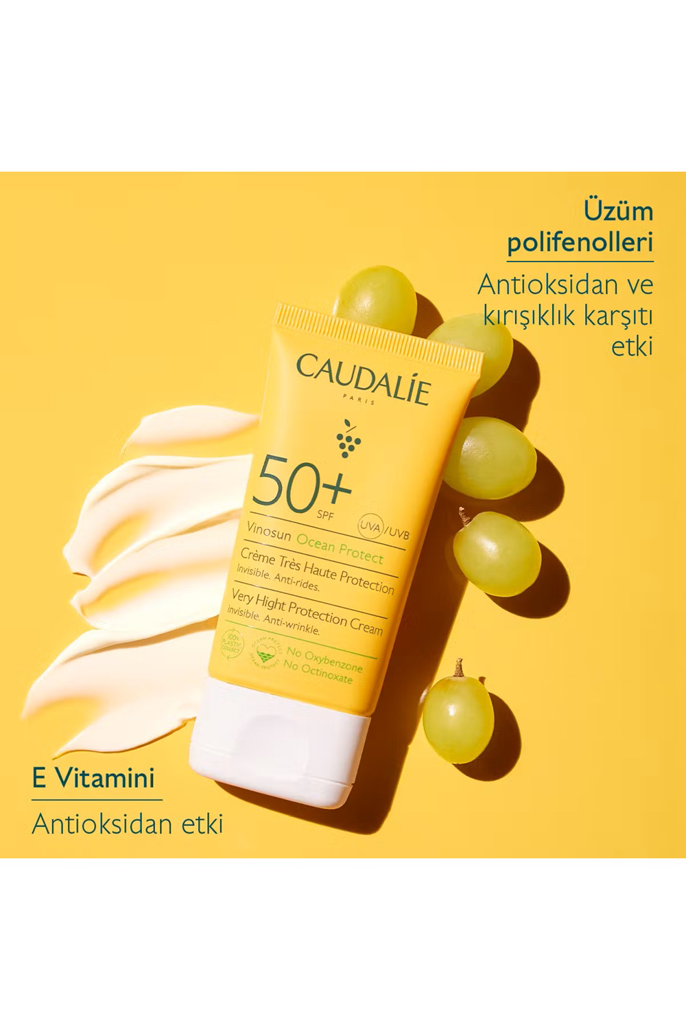 Caudalie  Vinosun Protect Çok Yüksek Koruma Sağlayan Krem Spf50+ 5