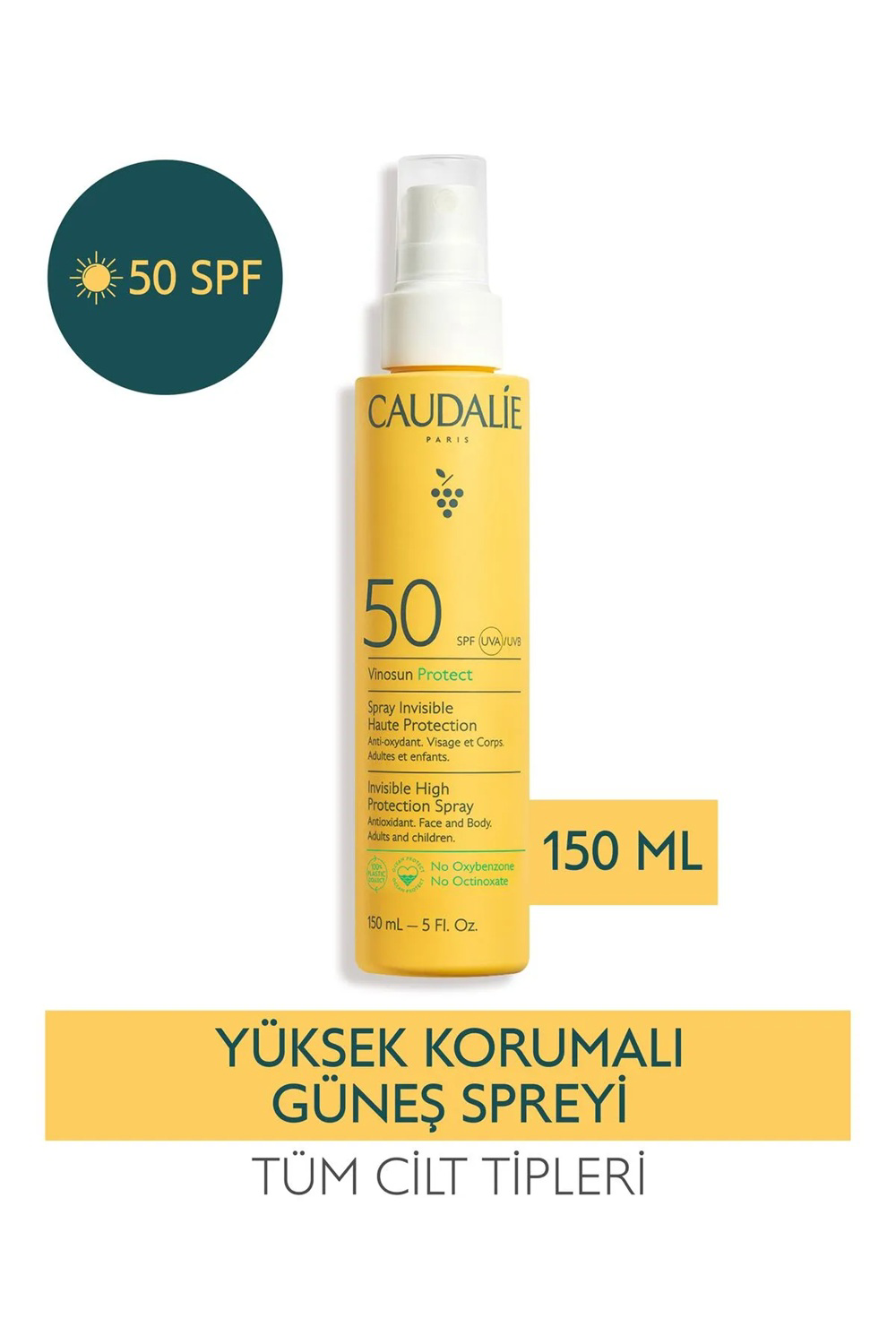 Caudalie  Vinosun Protect Yüksek Koruma Sağlayan Güneş Spreyi Spf5