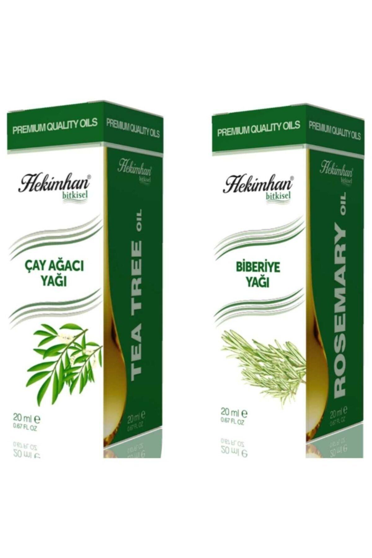 Hekimhan Çay Ağaci Yaği 20 Ml Ve Biberiye Yaği 20 Ml
